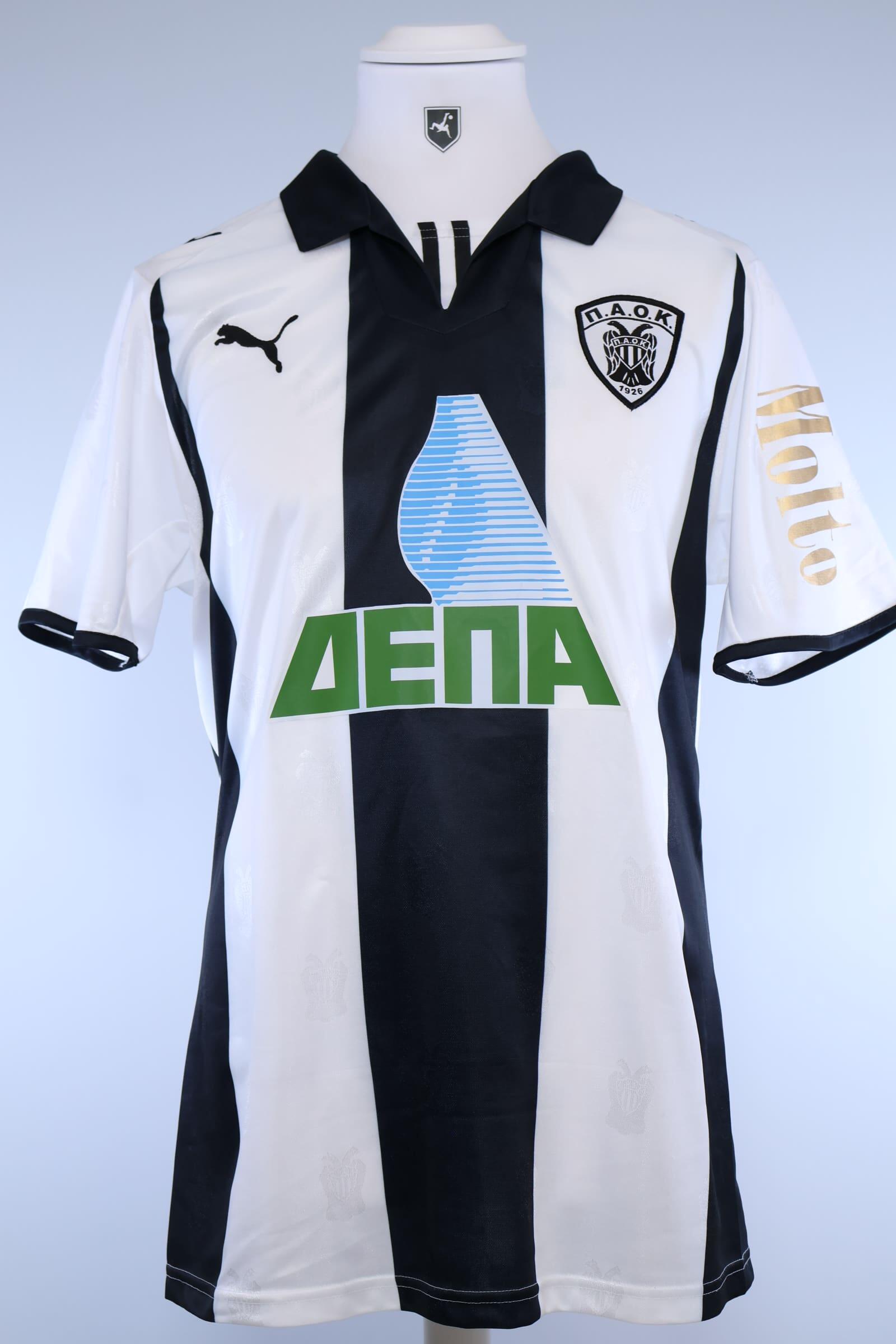 Paok 2009/10 Home Shirt - LAuthentic Original Football Shirt
