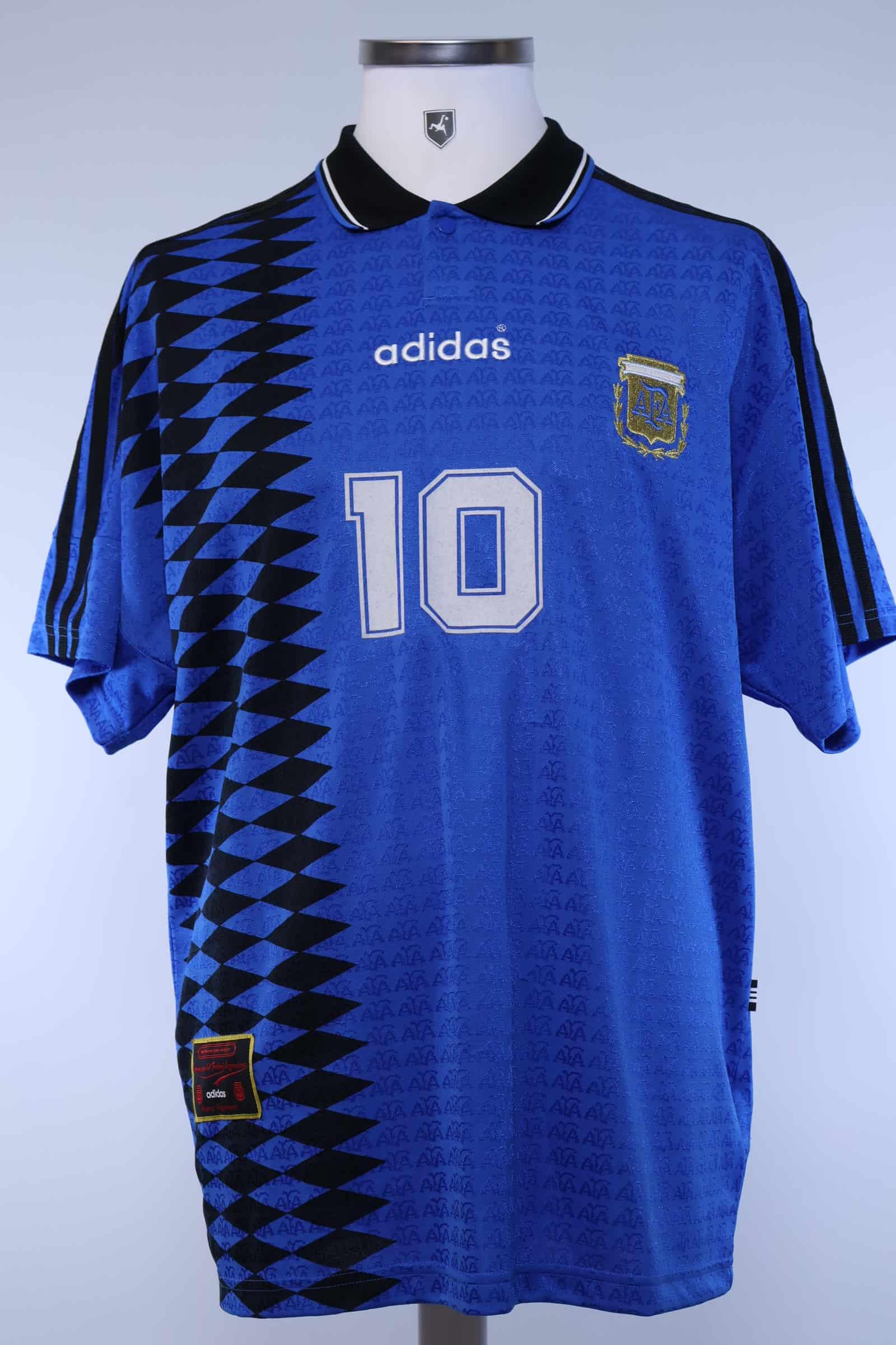 1994/94 - ARGENTINA - MARADONA - #10 - AWAY SHIRT - LICENSED