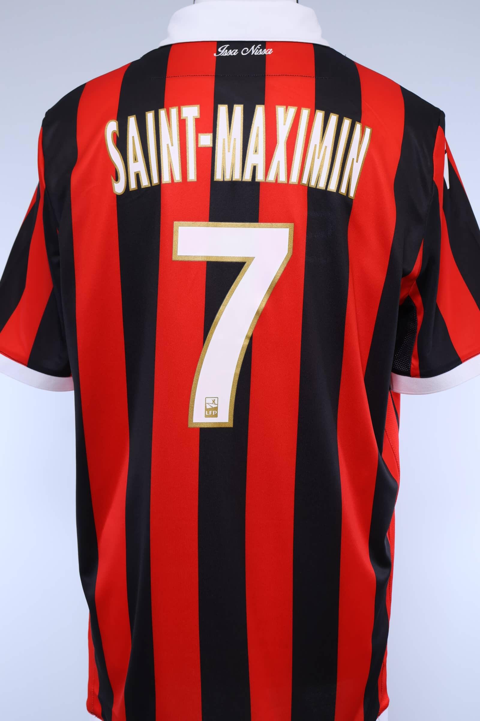 Ogc Nice 2018/19 Saint-Maximin #7 Home Shirt - XLAuthentic Original Football Shirt