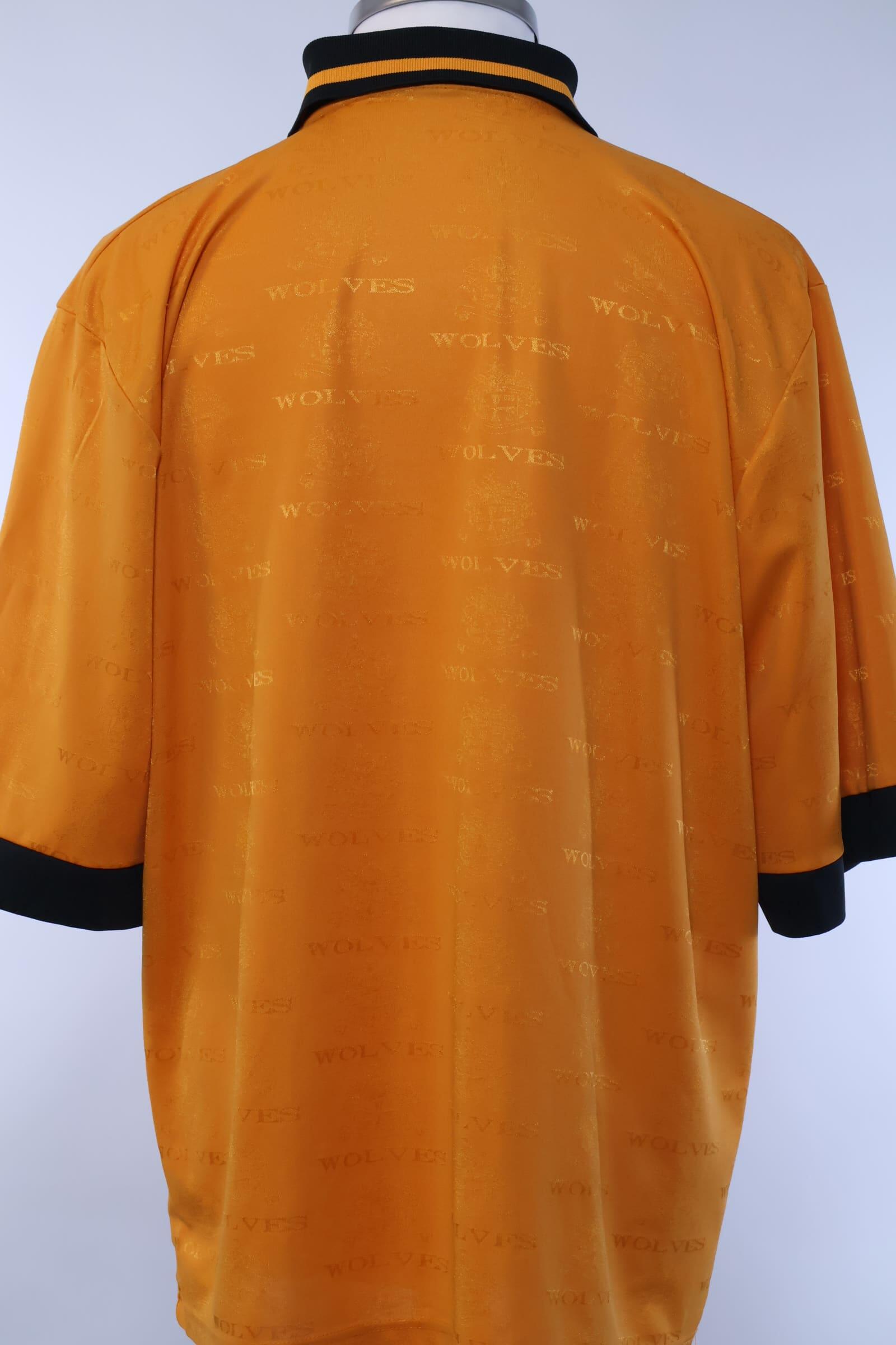 1995/96 - WOLVERHAMPTON WANDERES F.C - HOME SHIRT - L