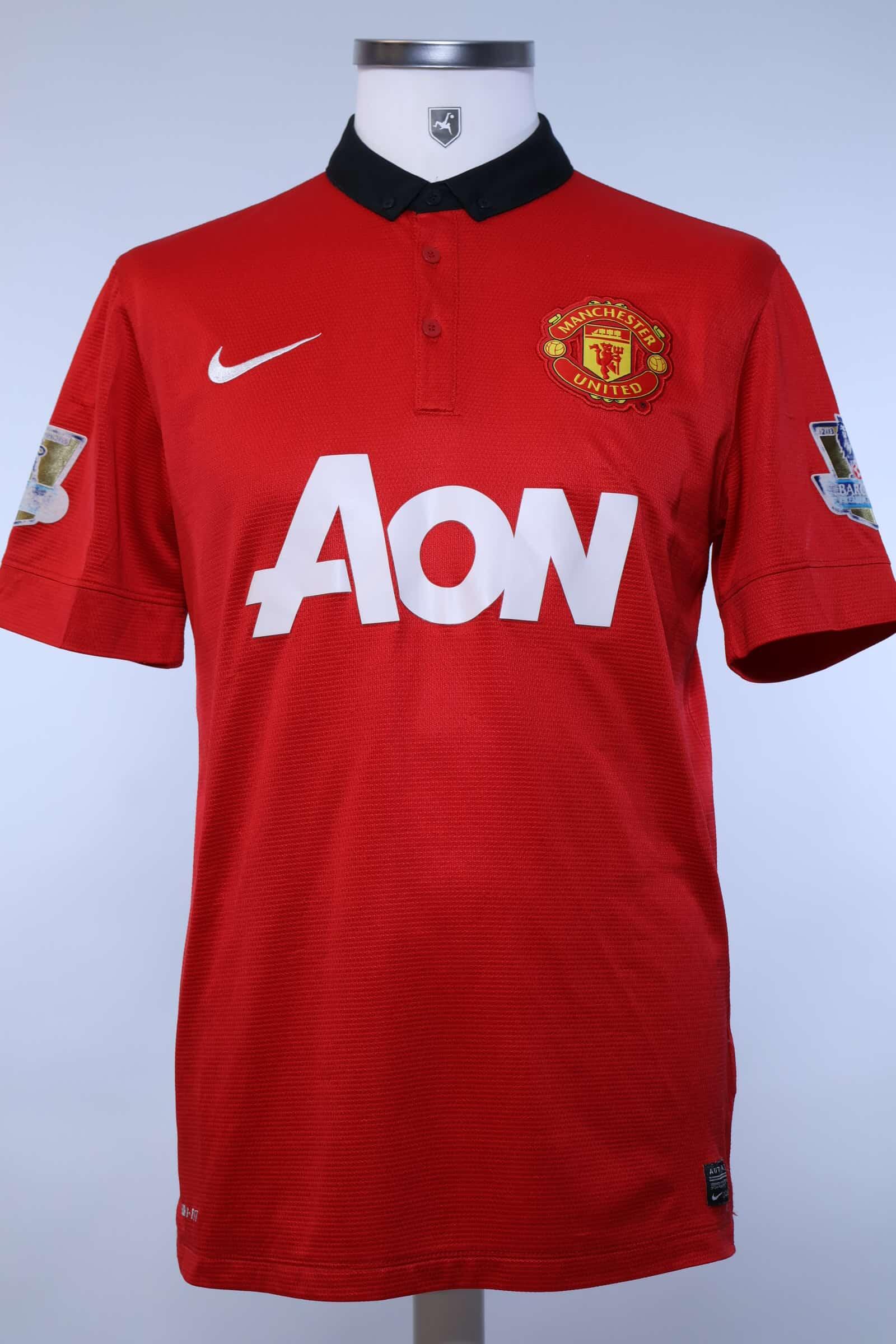 2013/14 - MANCHESTER UNITED - V. PERSIE - #20 - HOME SHIRT - M