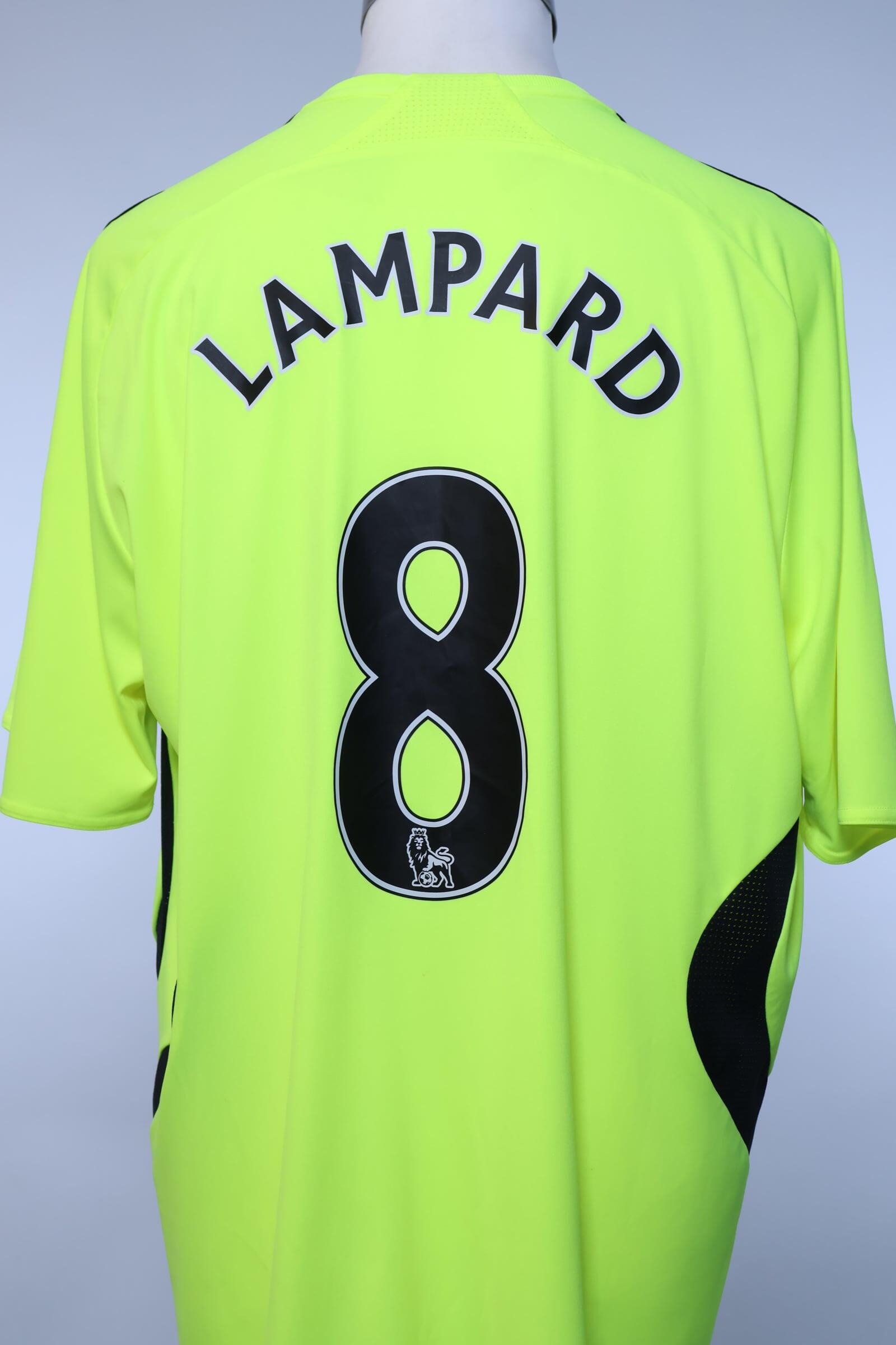 2007/08 - CHELSEA - LAMPARD - #8 - AWAY SHIRT - XL