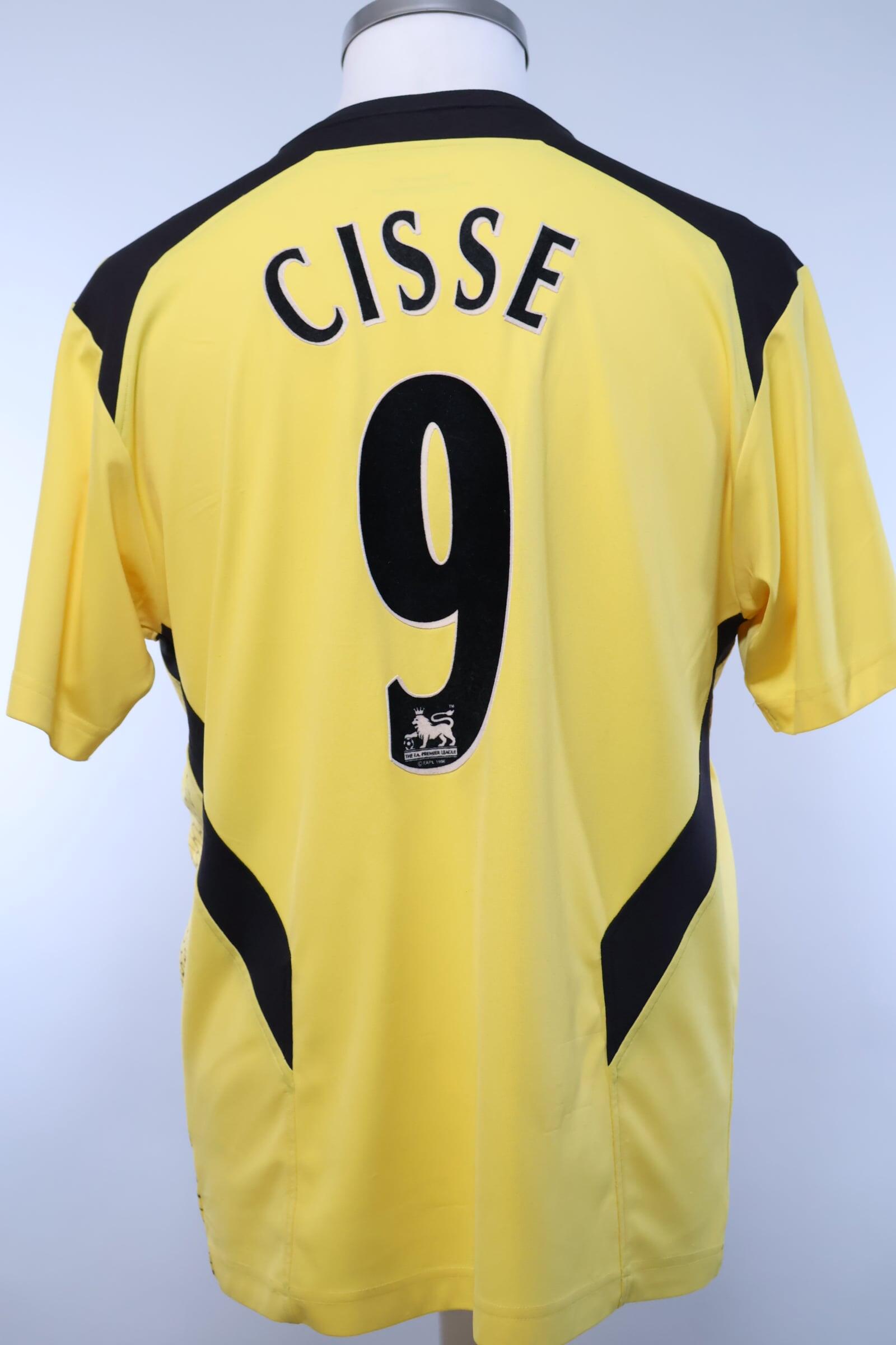 2004/05 - LIVERPOOL F.C - CISSÉ - #9 - AWAY SHIRT - L