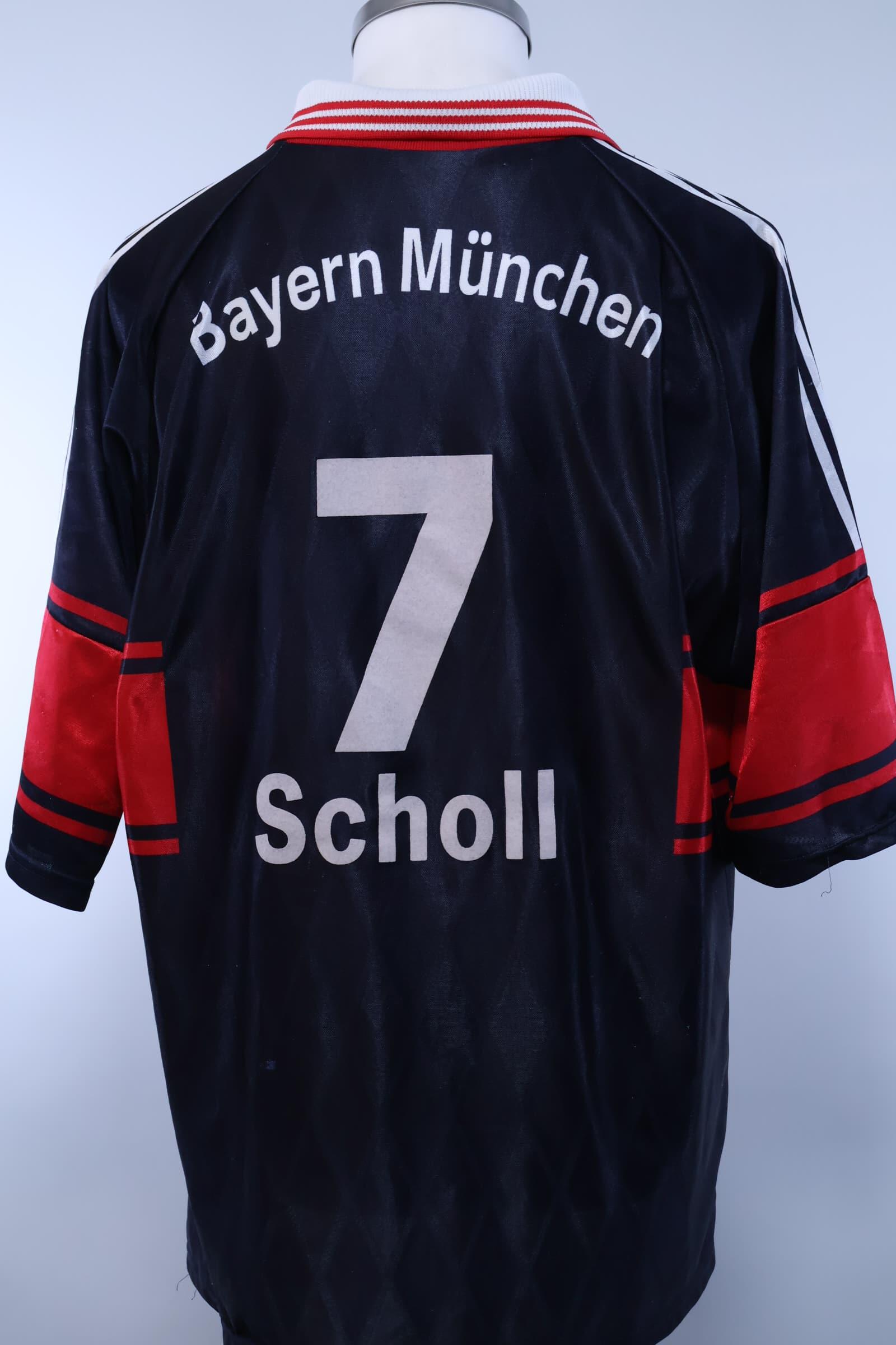 1997/98 - BAYERN MUNICH - SCHOLL - #7 - AWAY SHIRT - XL