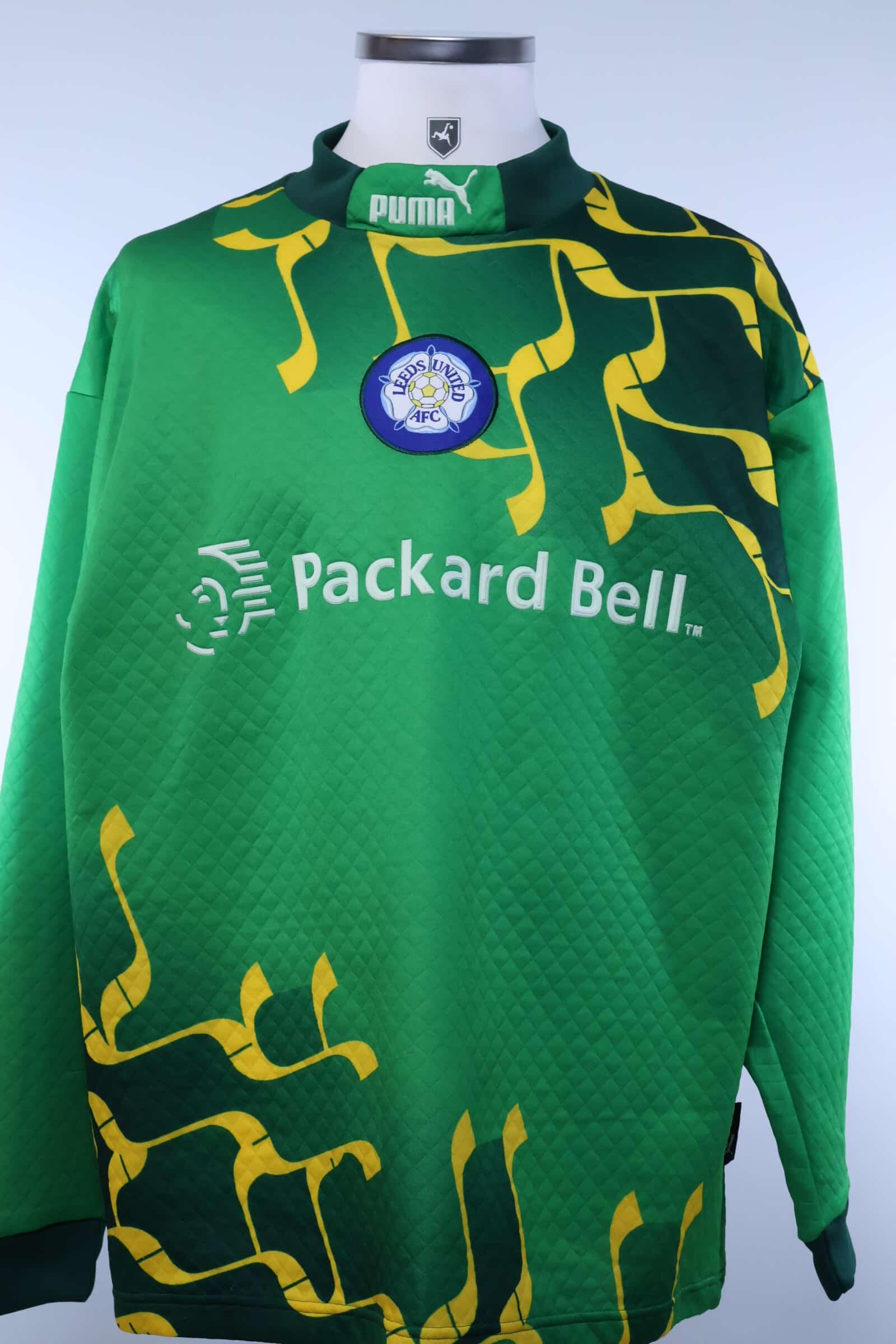 Premier League Leeds United Home Goalkeeper Kit 1996/98