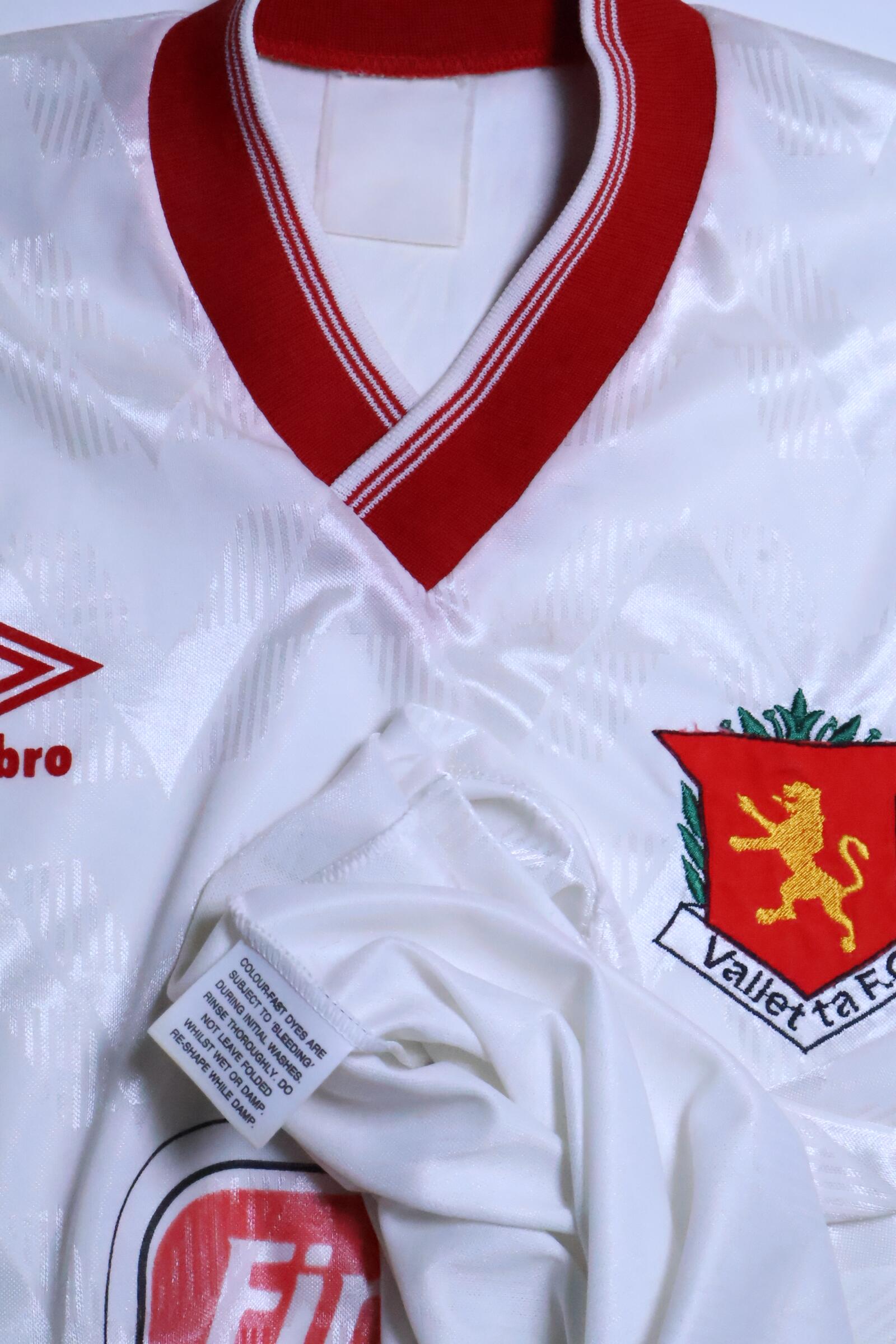 1992/94 - VALLETTA F.C. - HOME SHIRT - S
