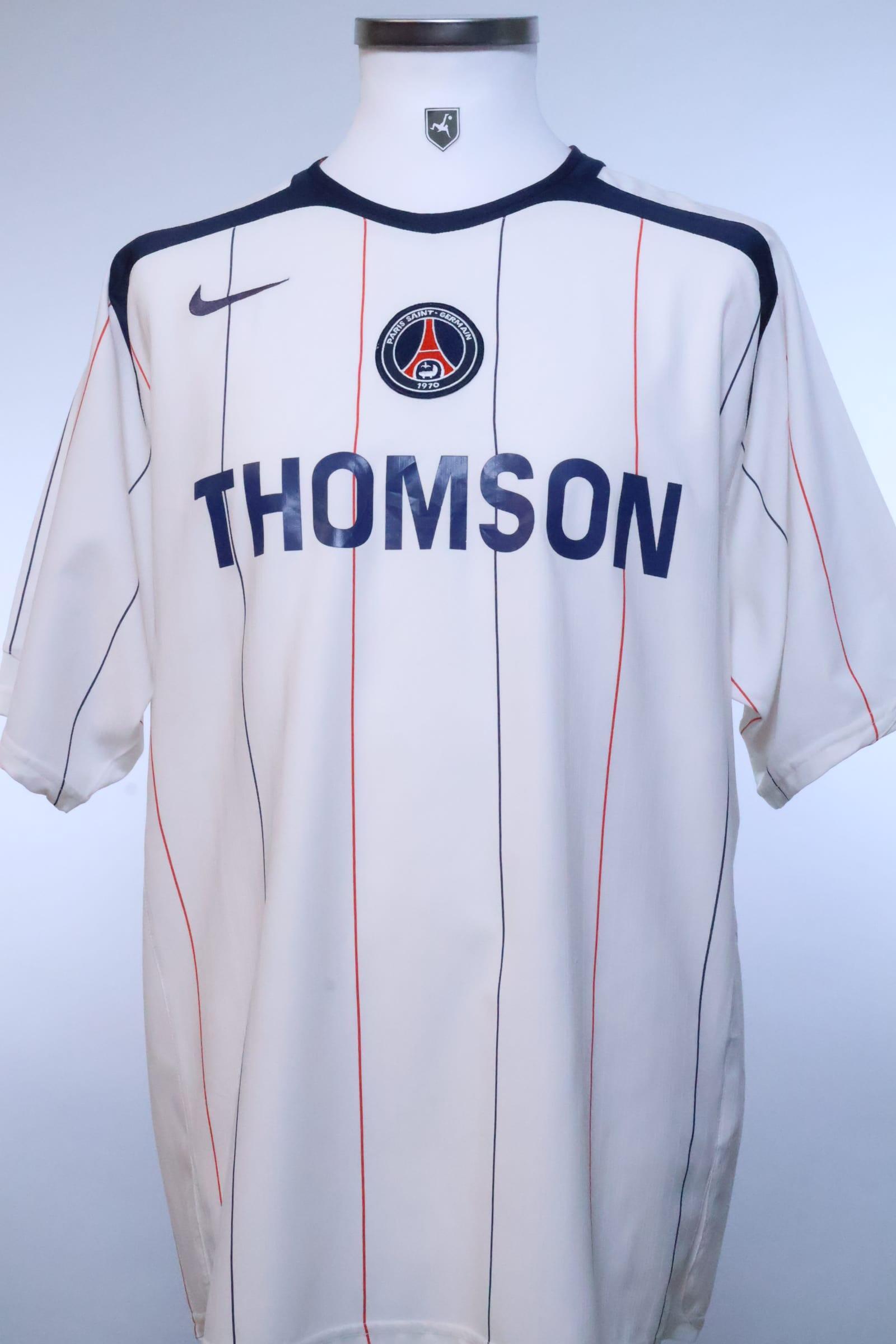 Paris Saint-Germain アウェイシャツ2005/06 XL Paris Saint-Germain F.C 2005/06 Away Shirt - L