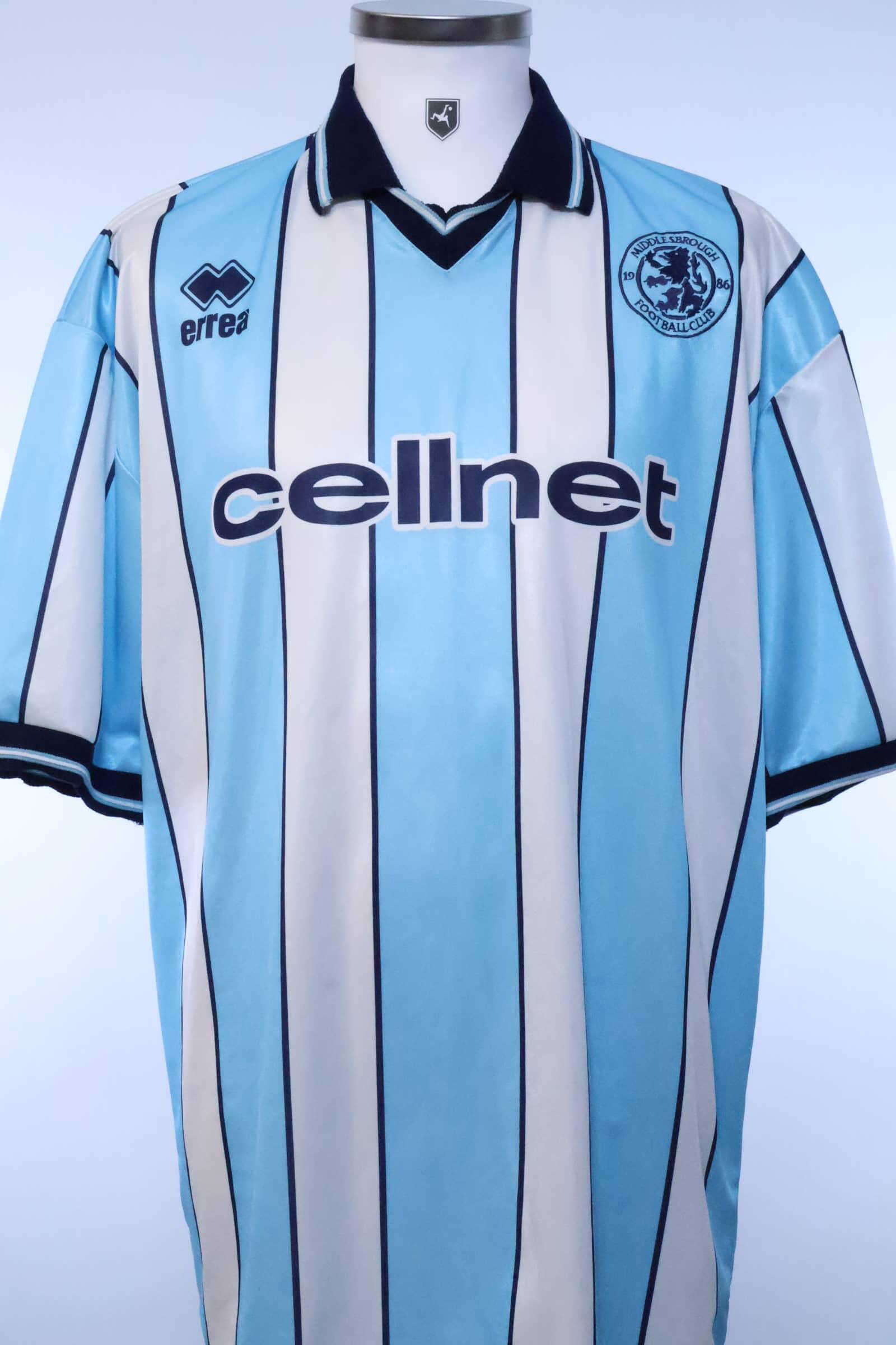 MAILLOT DE FOOTBALL VINTAGE MIDDLESBROUGH 1998-1999 AWAY EREA
