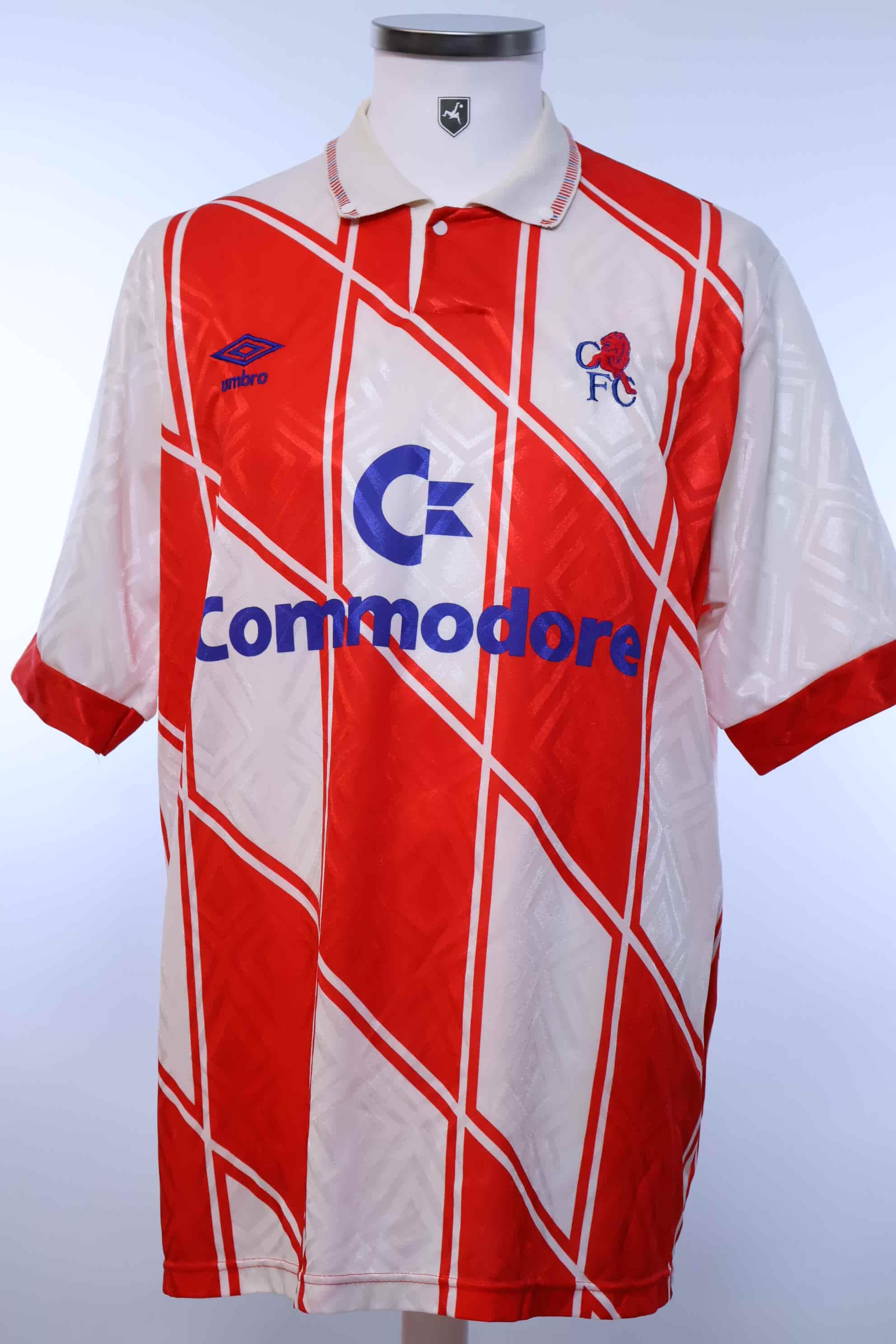 ウェア 90-92 Chelsea Away kit Umbro Chelsea 1990/92 Away Shirt - XL