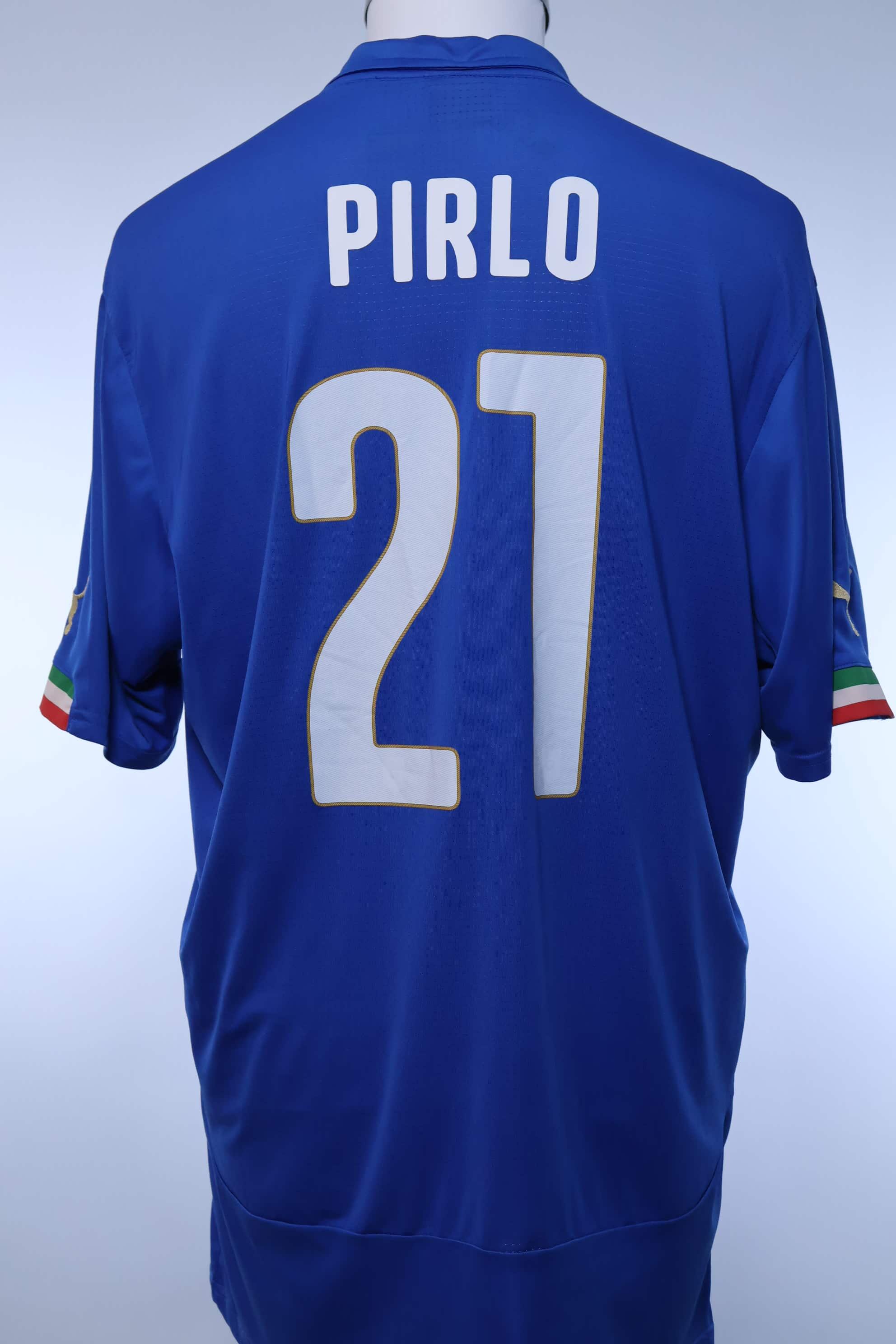 Italy 2014/15 Pirlo #21 Home Shirt - XL