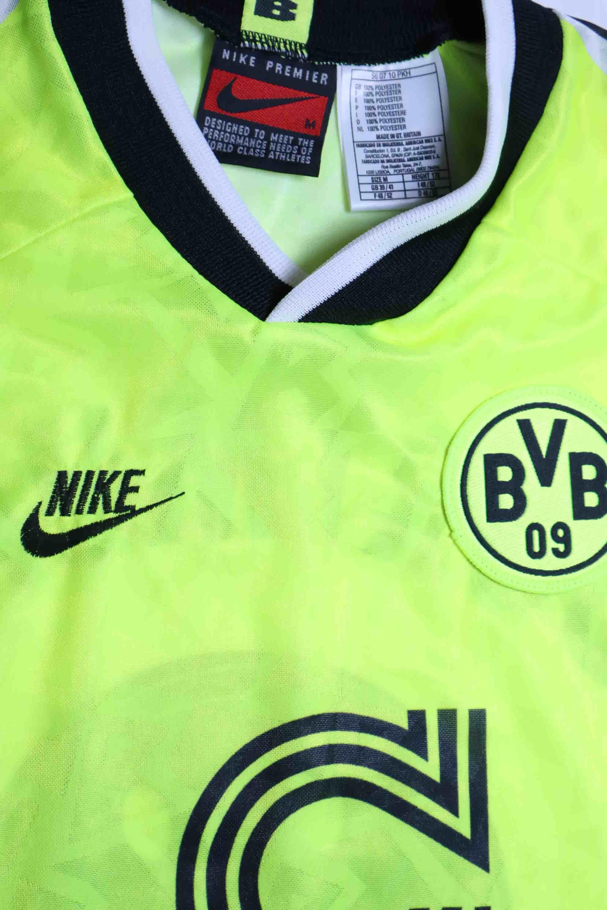 Borussia Dortmund 1995/96 Home Shirt - M