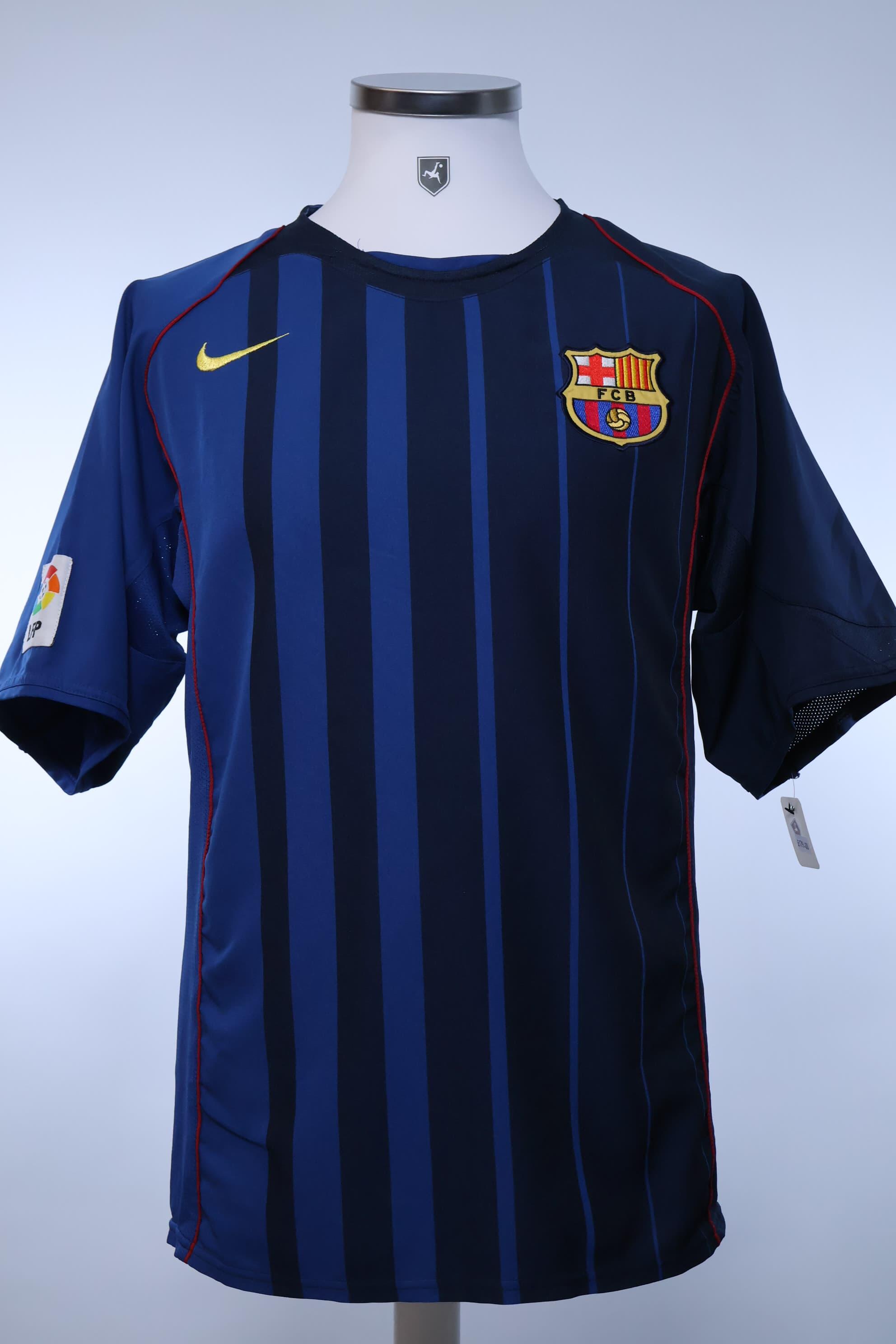 Fc Barcelona Ronaldinho #10 2004/05 Away Shirt - L