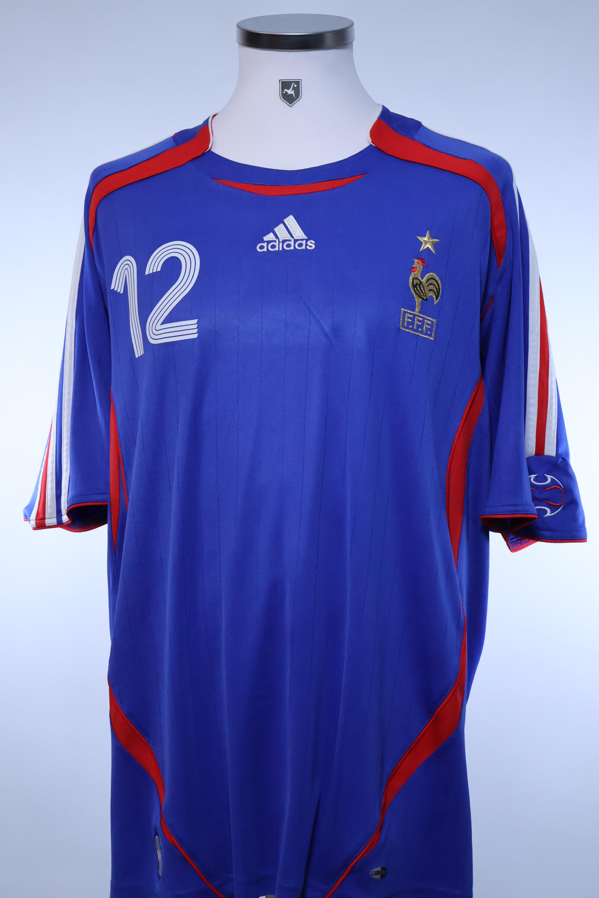 France Henry #12 2006/07 Home Shirt - XXL