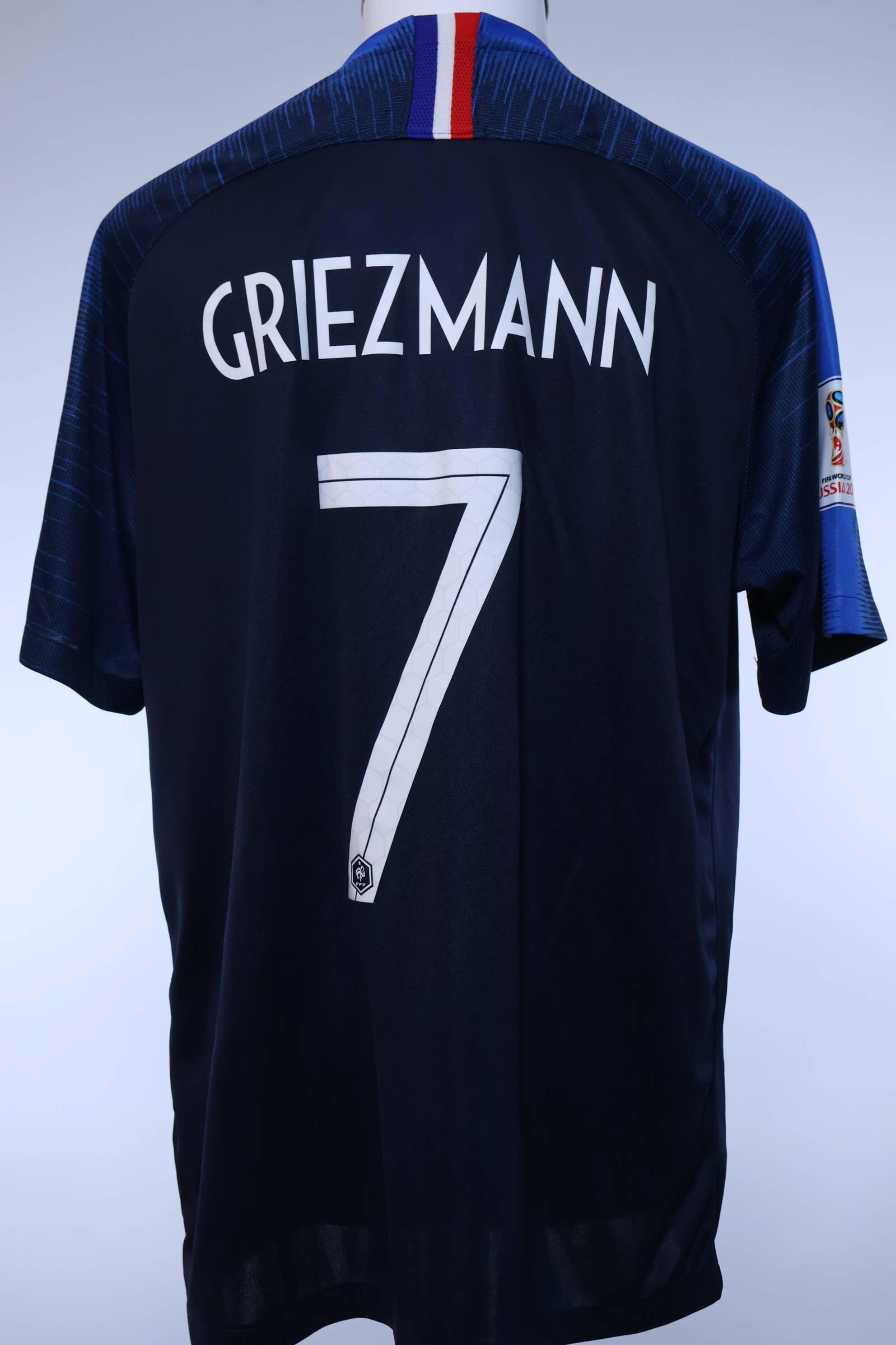 France Griezmann #7 2018/ Home Shirt - XL