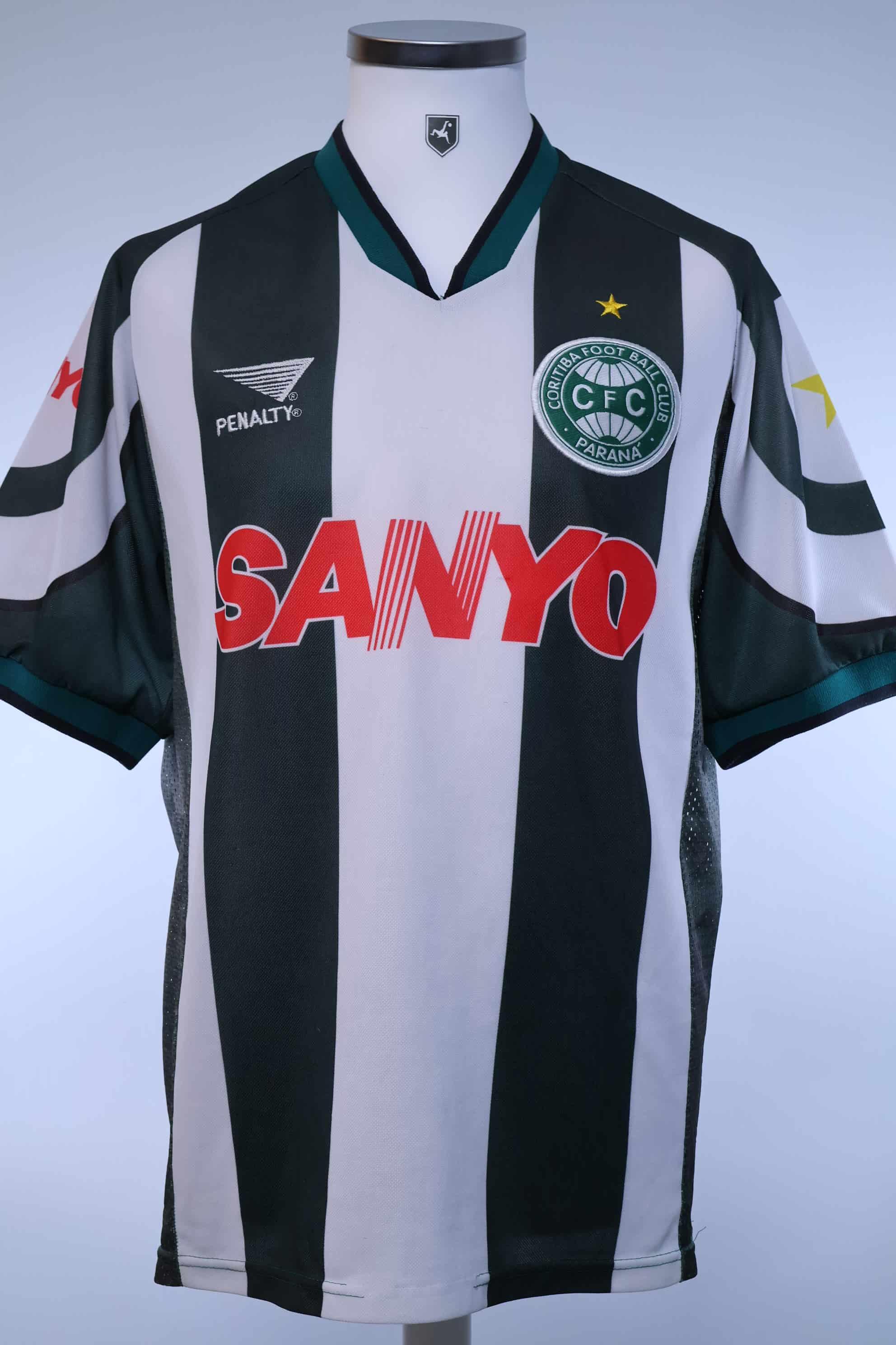Coritiba #11 1997/98 Home Shirt - L- FRONT
