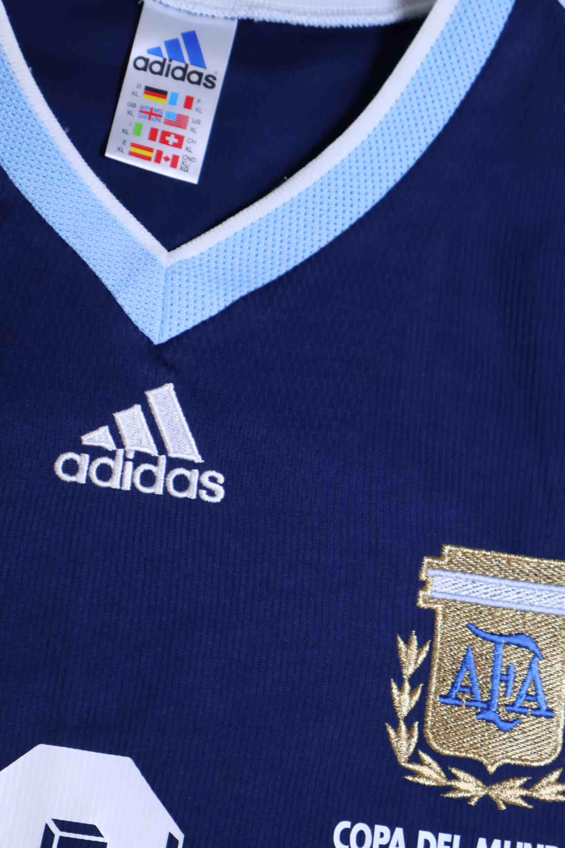 Argentina Batistuta #9 1998/ Home Shirt - XL