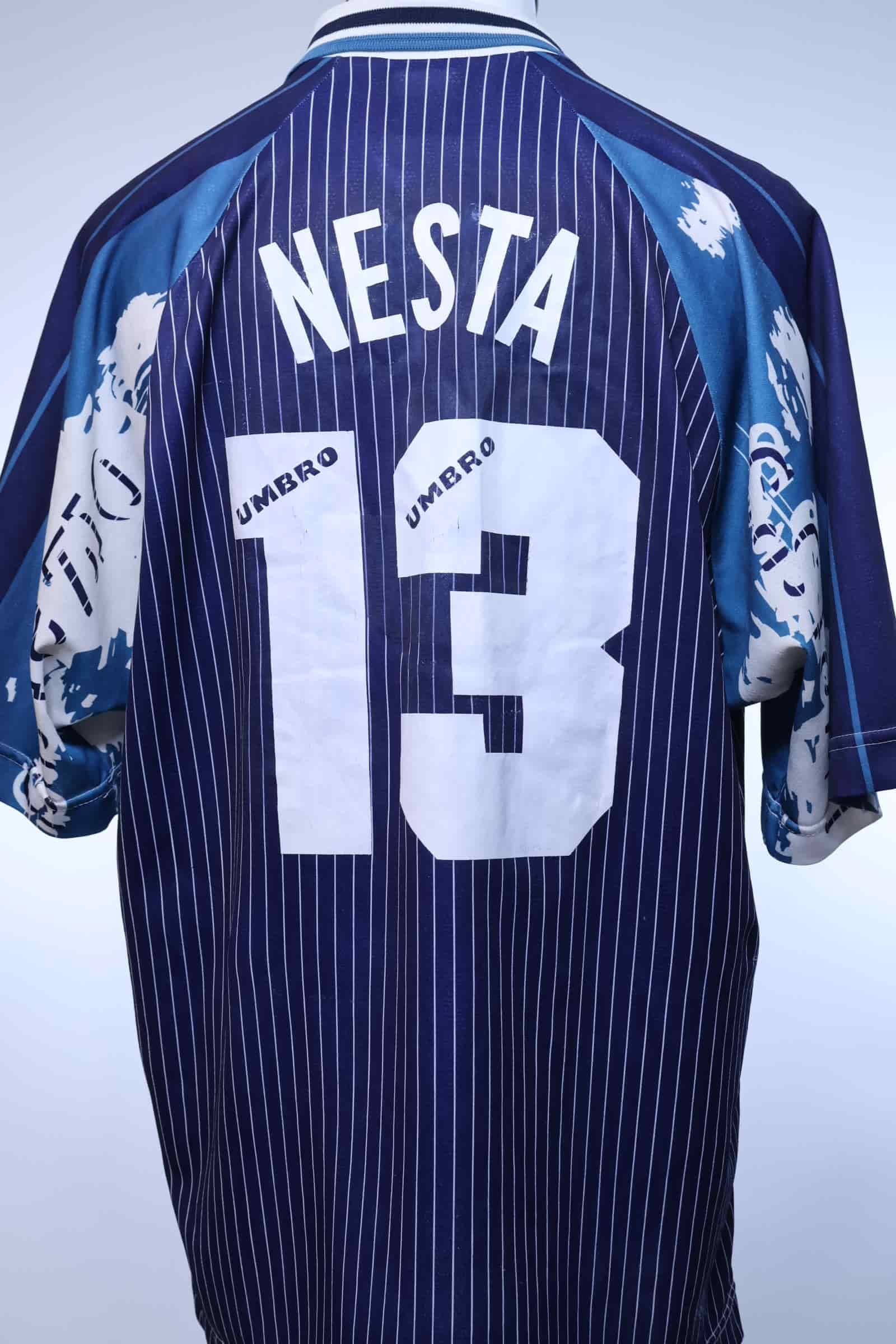 S.S Lazio Nesta #13 1996/98 Away Shirt - XL