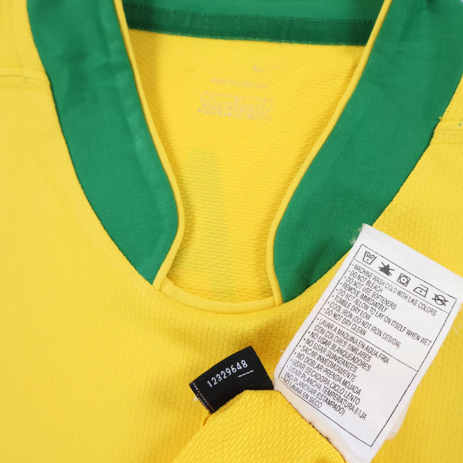 Brazil Ronaldo #9 2006/07 Home Shirt - M