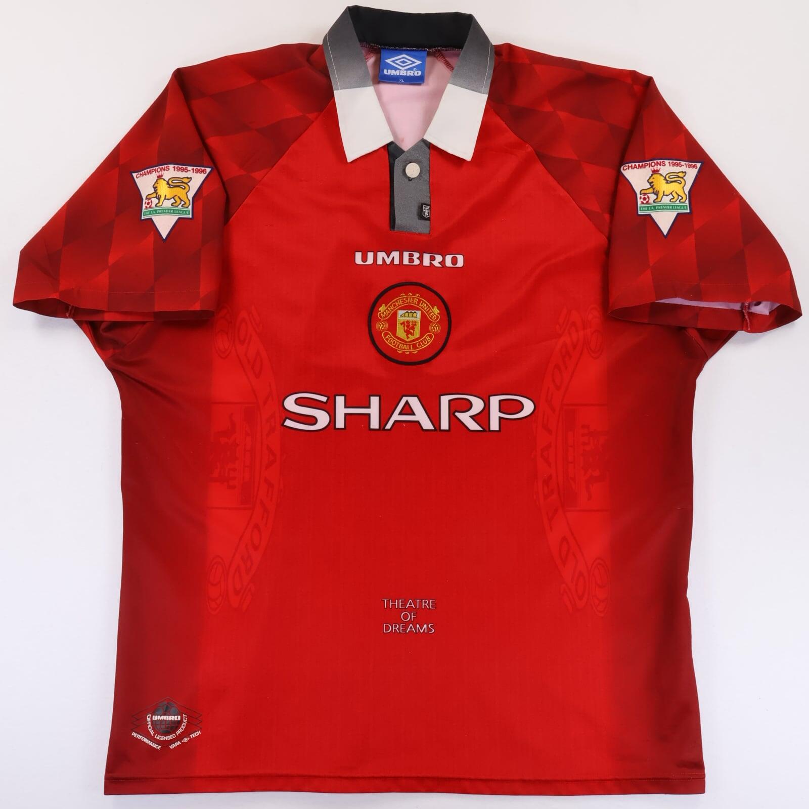 Manchester United Cantona #7 1996/98 Home Shirt - XL
