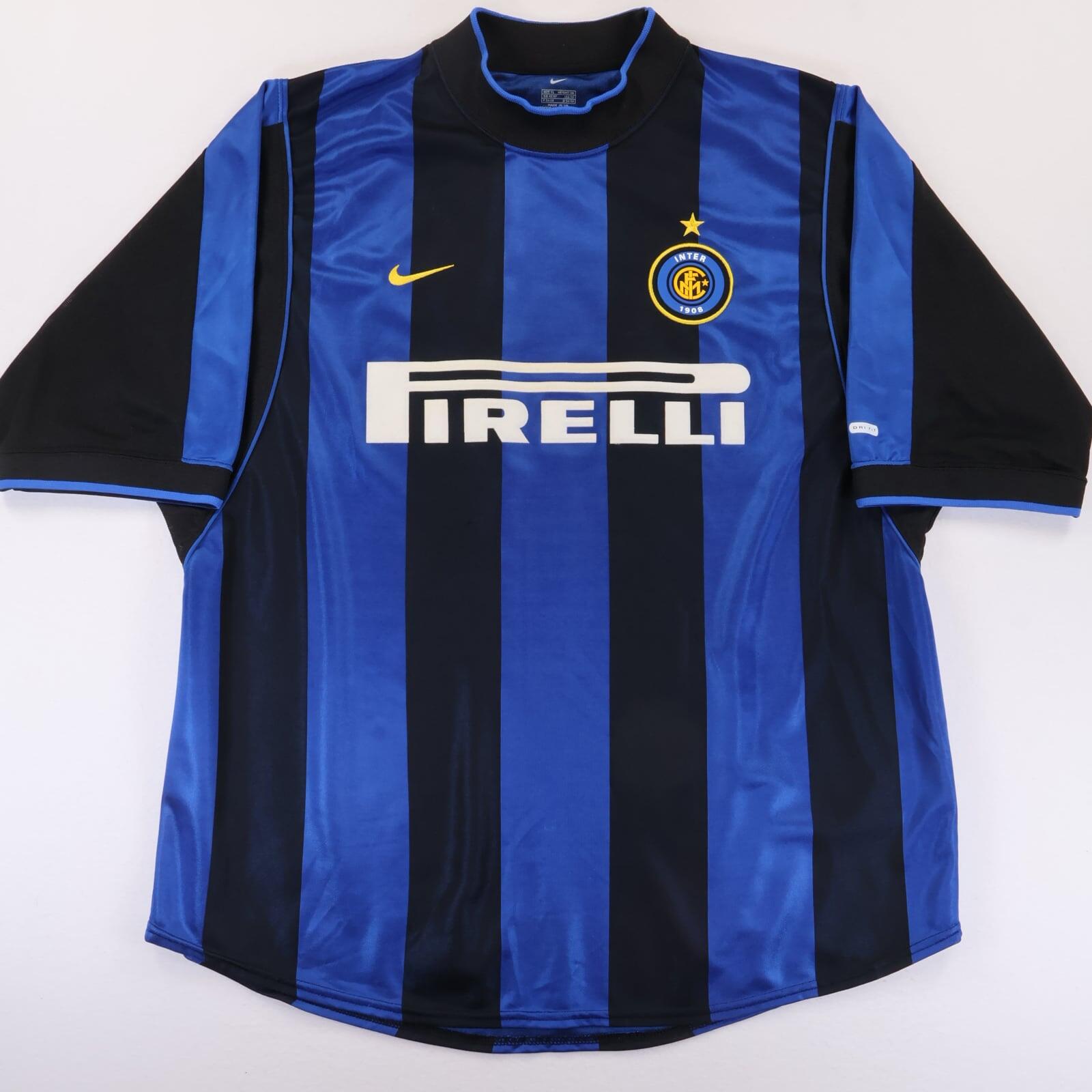 正規品 NIKE Inter Milan  shirt　Lサイズ Inter Milan 2000/01 Home Shirt - XL