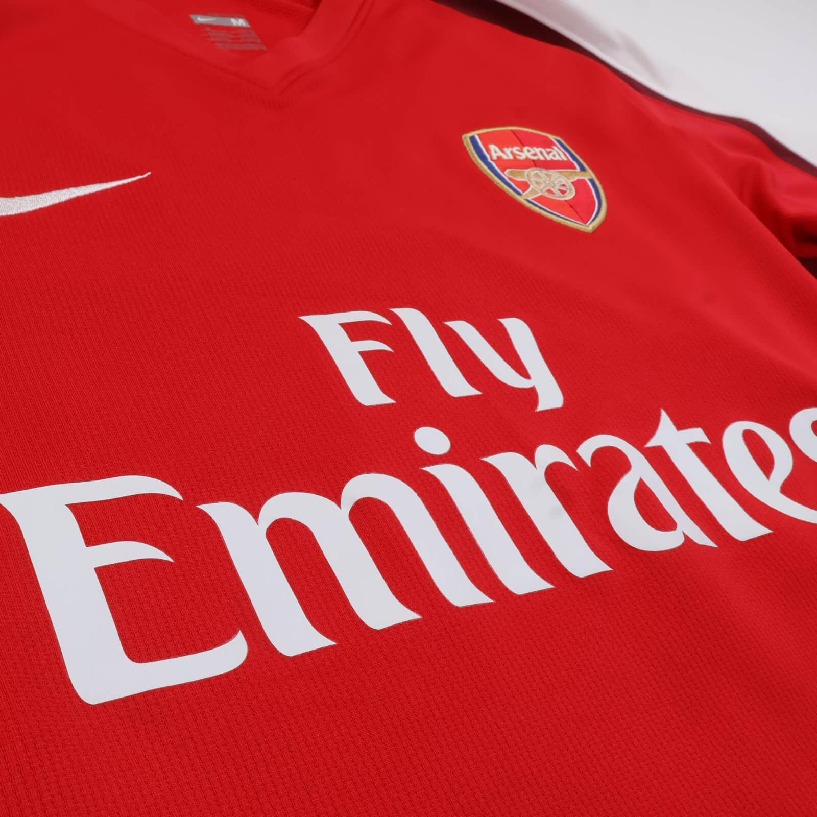 Arsenal Nasri #8 2008/10 Home Shirt - M
