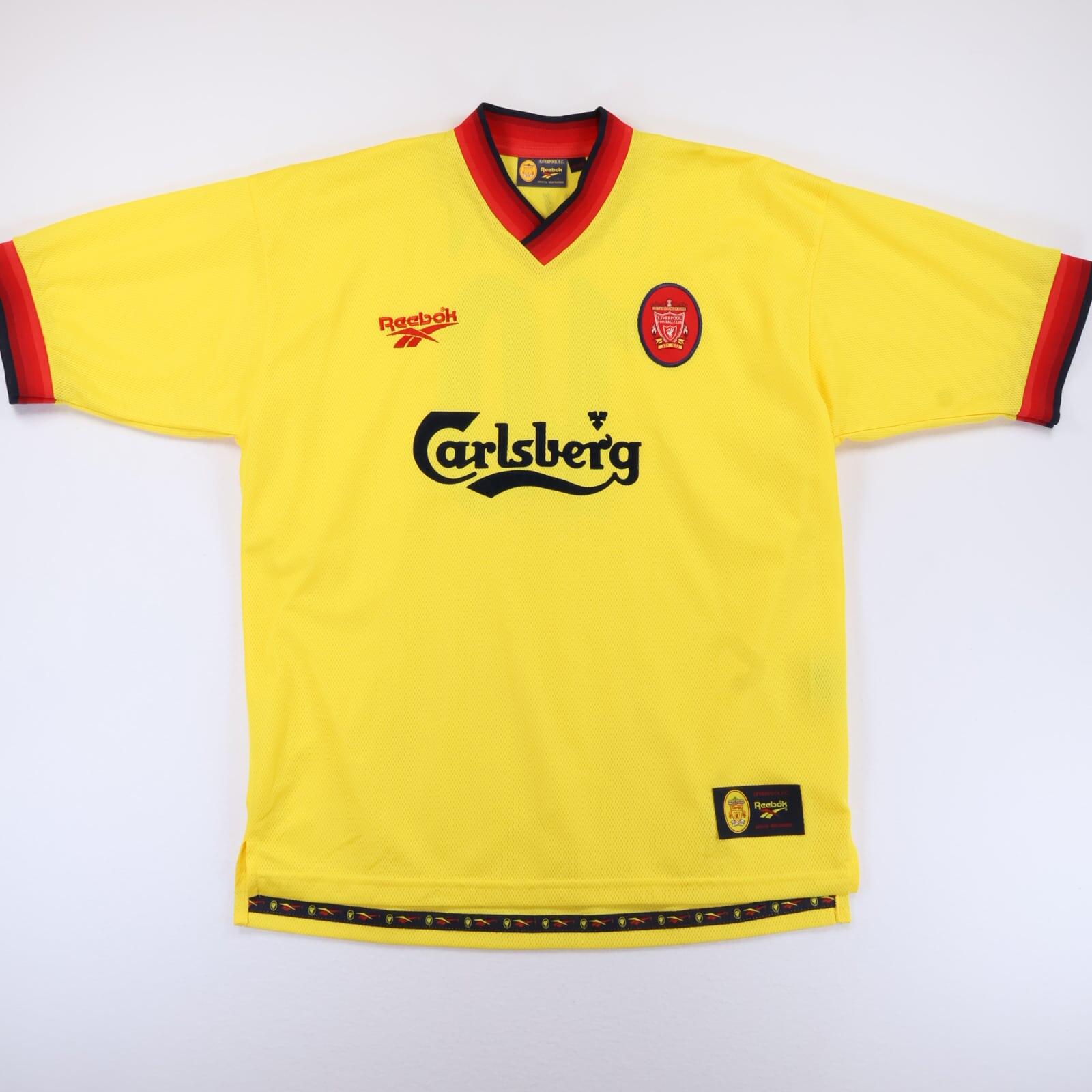 【正規】97/98 Away Liverpool Owen 10 ユニフォーム Liverpool F.C Owen #10 1997/99 Away Shirt -
