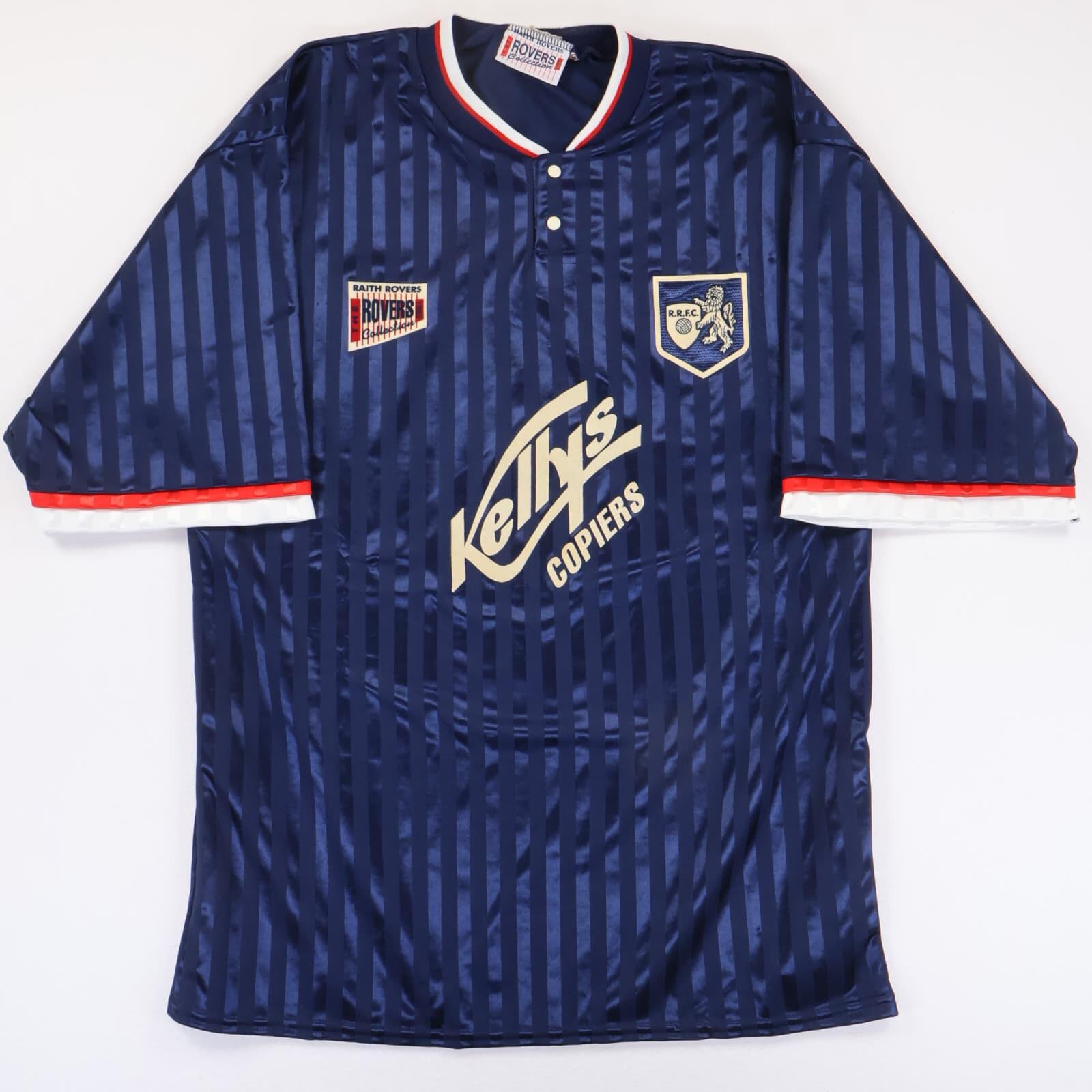 Raith Rovers 1995/96 Home Shirt - L- FRONT
