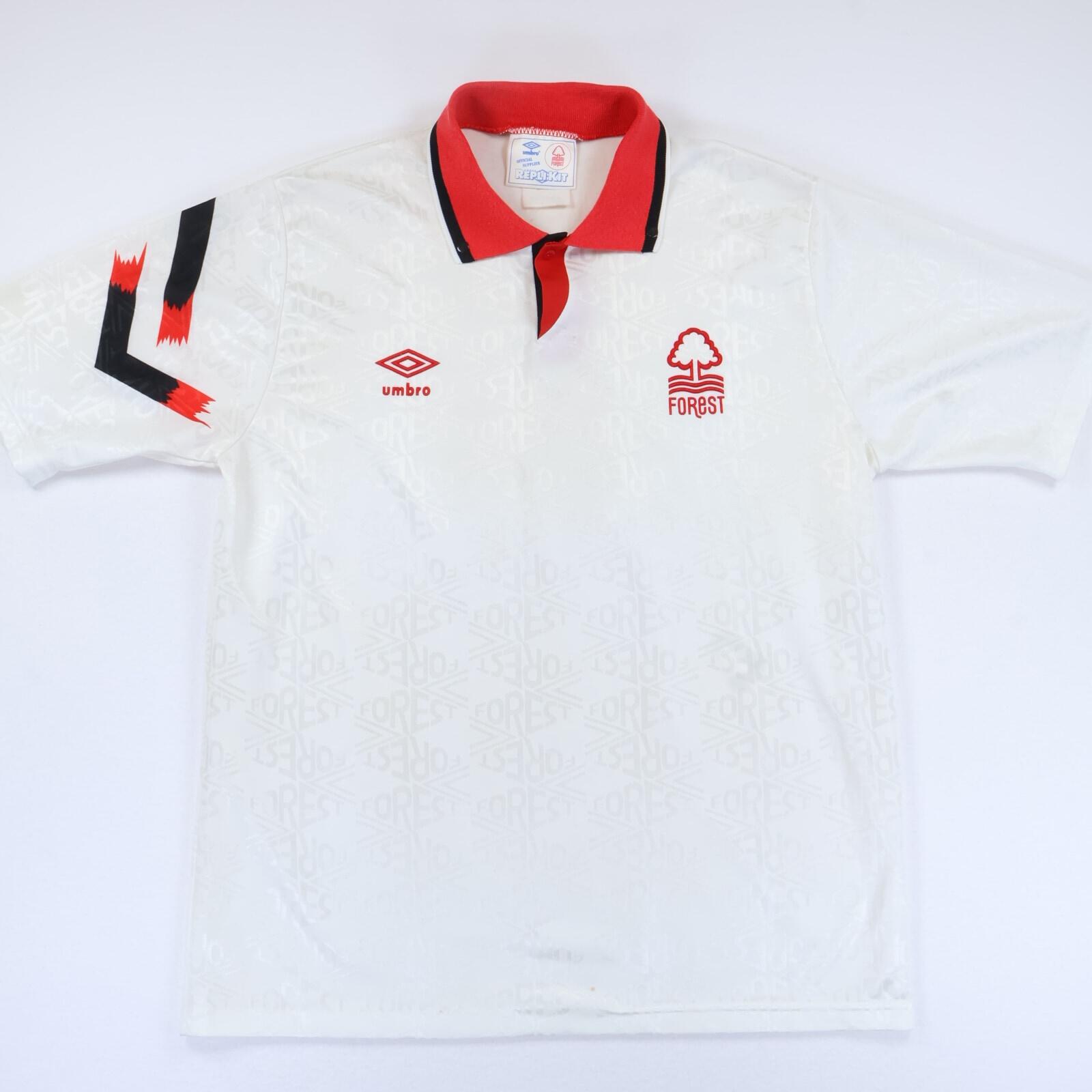 Nottingham Forest 1991/92 Away Shirt - L