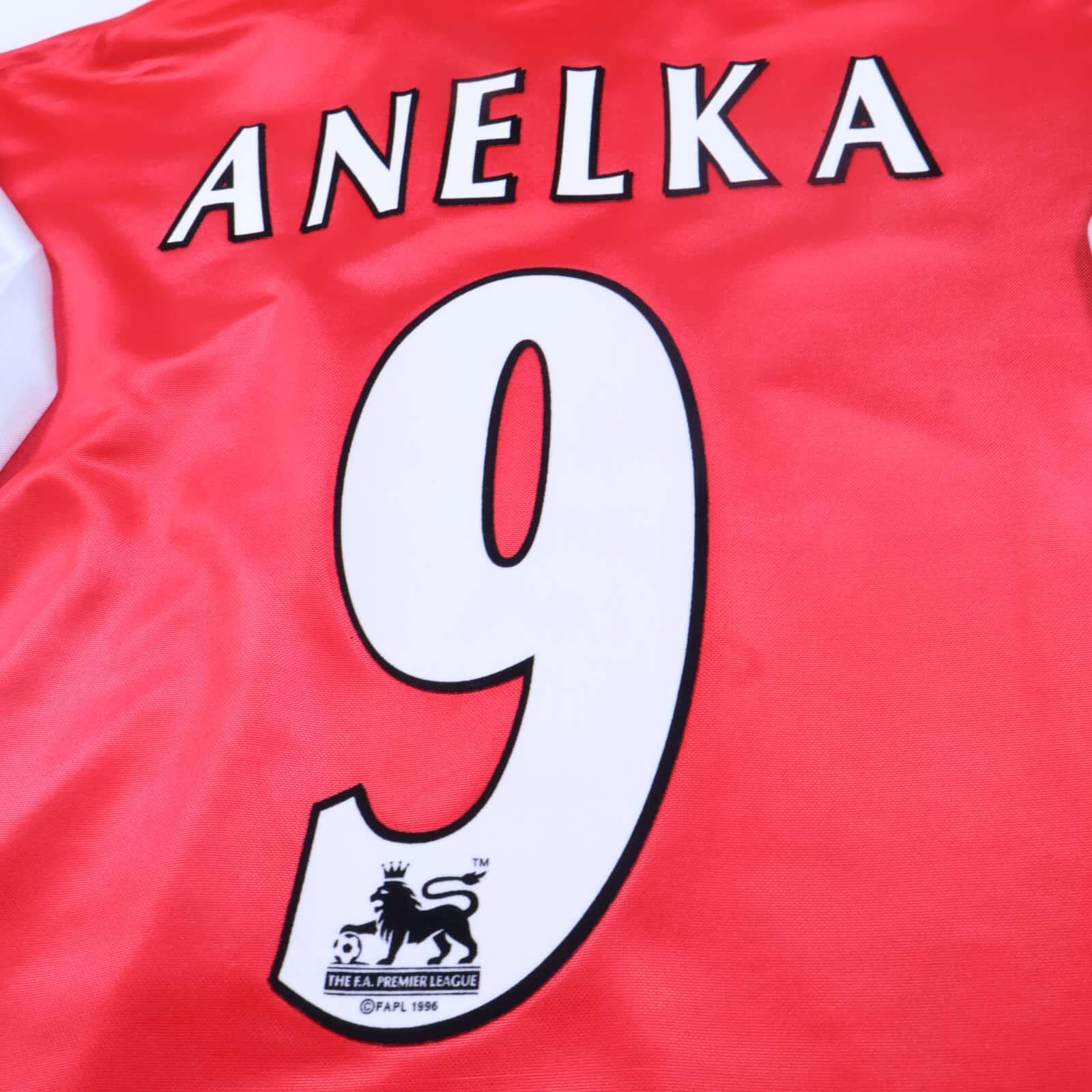 Arsenal Anelka #9 1998/99 Home Shirt - L