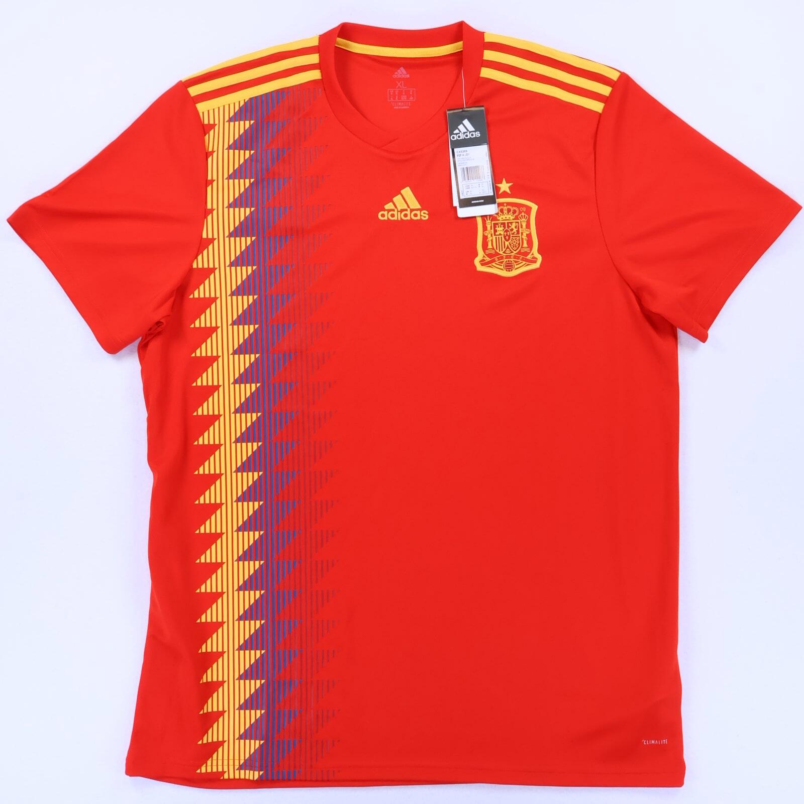 Spain 2018/19 Home Shirt - XL