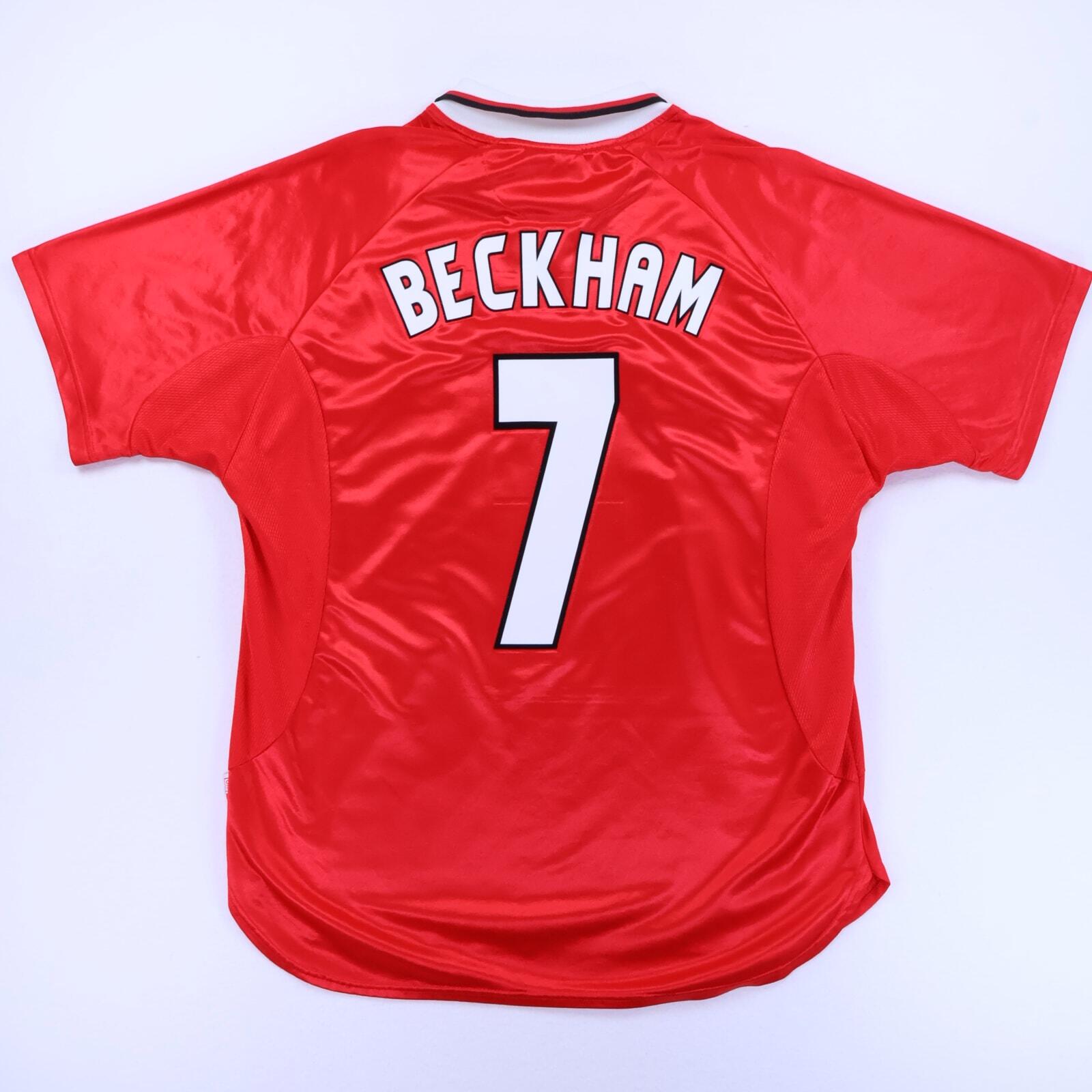 Manchester United Beckham #7 1998/99 Home Shirt - XL