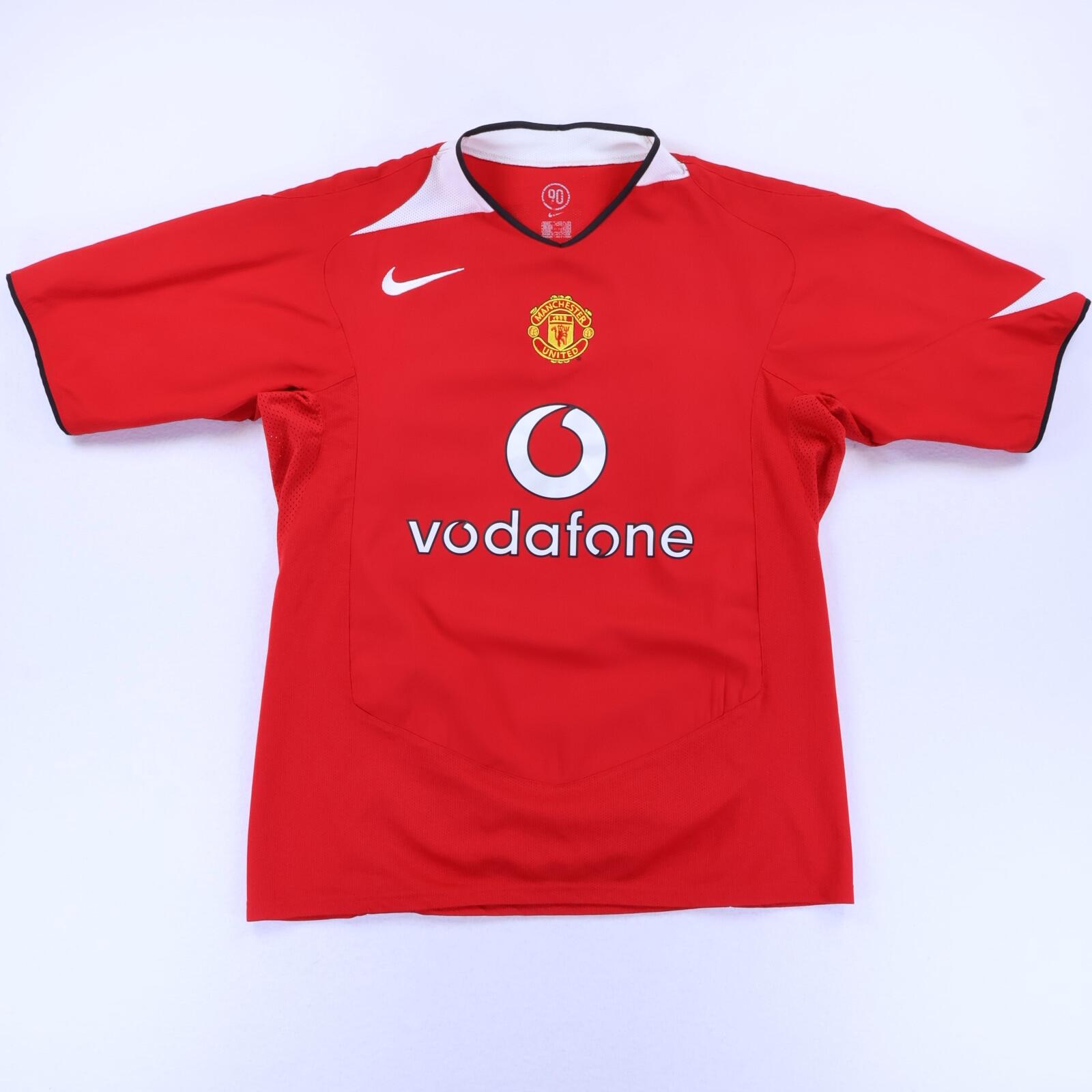 Manchester United Smith #14 2004/06 Home Shirt - L