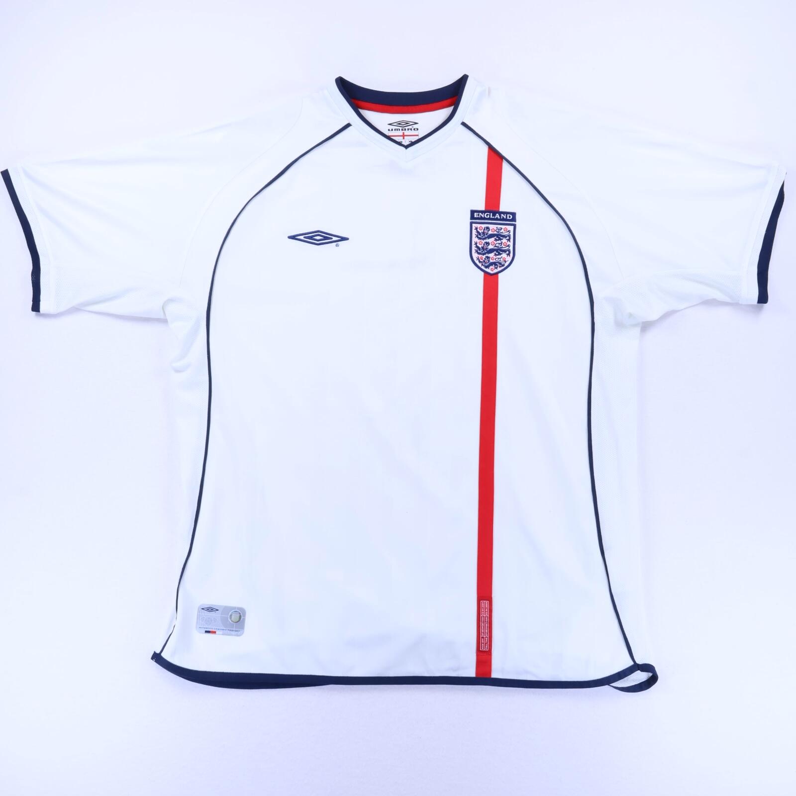 England 2001/03 Home Shirt - XL