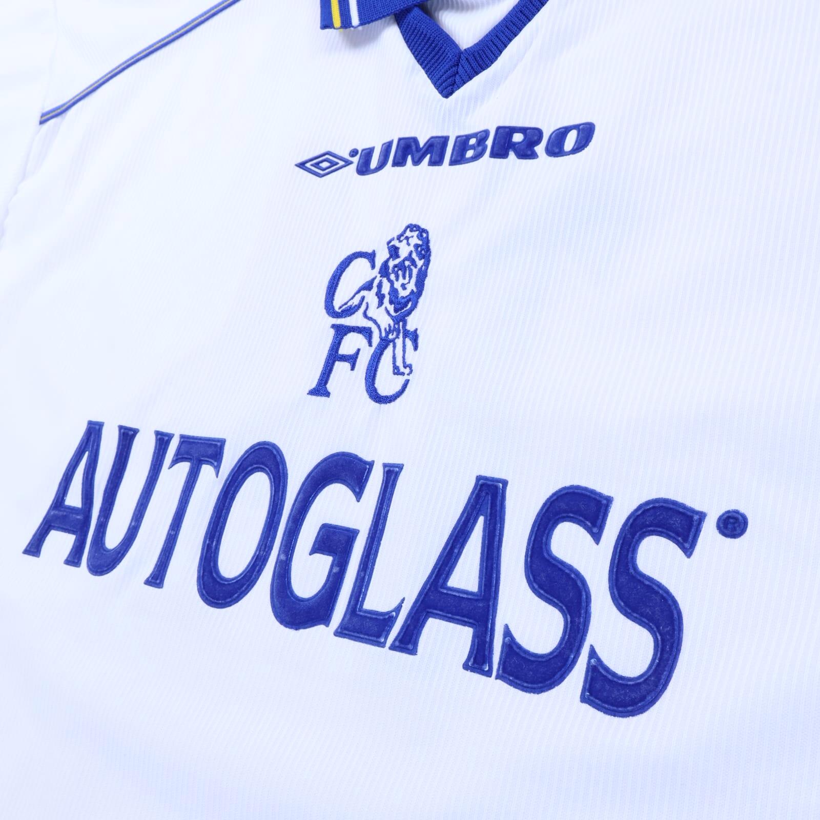 Chelsea Le Saux #14 1998/99 Away Shirt - M