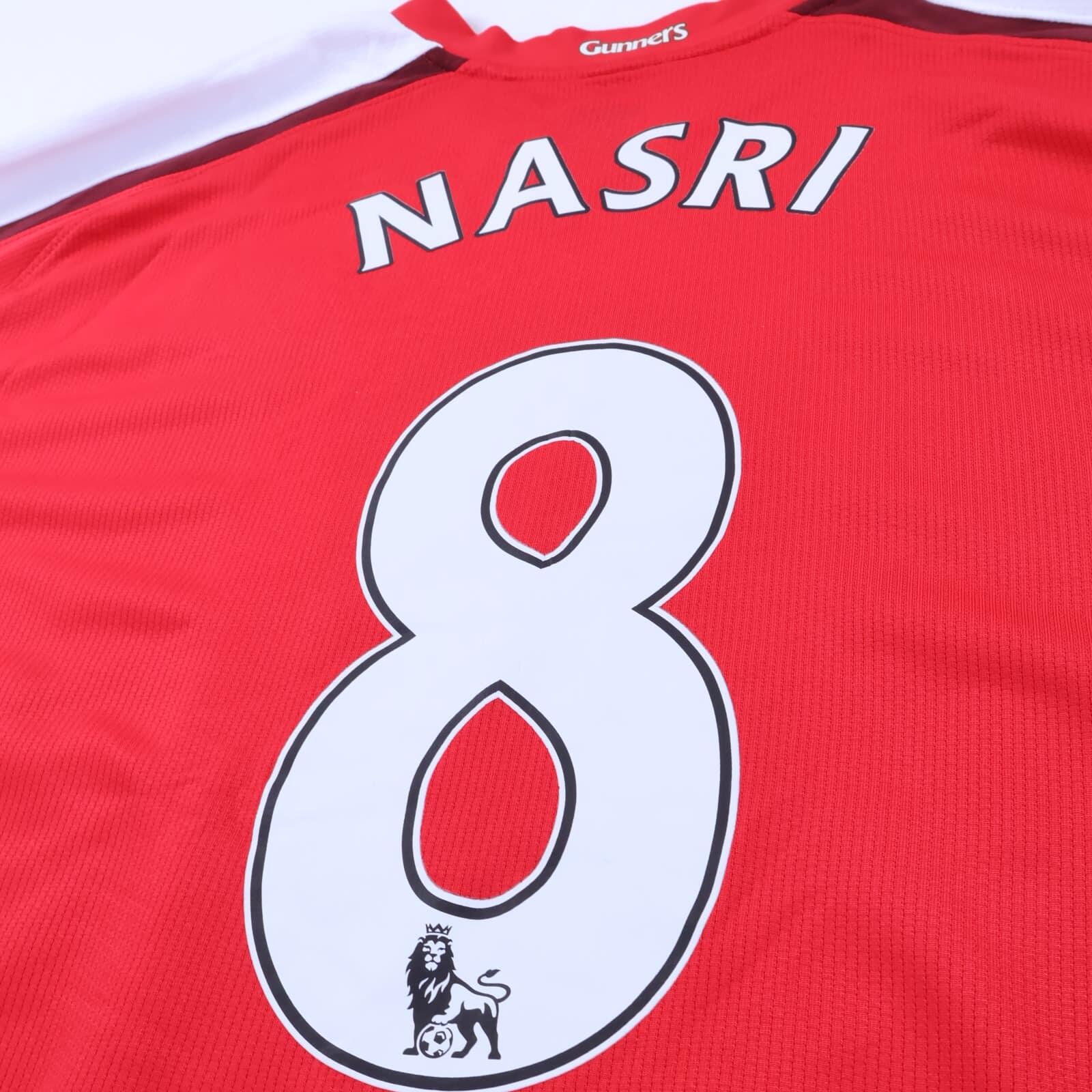 Arsenal Nasri #8 2008/10 Home Shirt - L