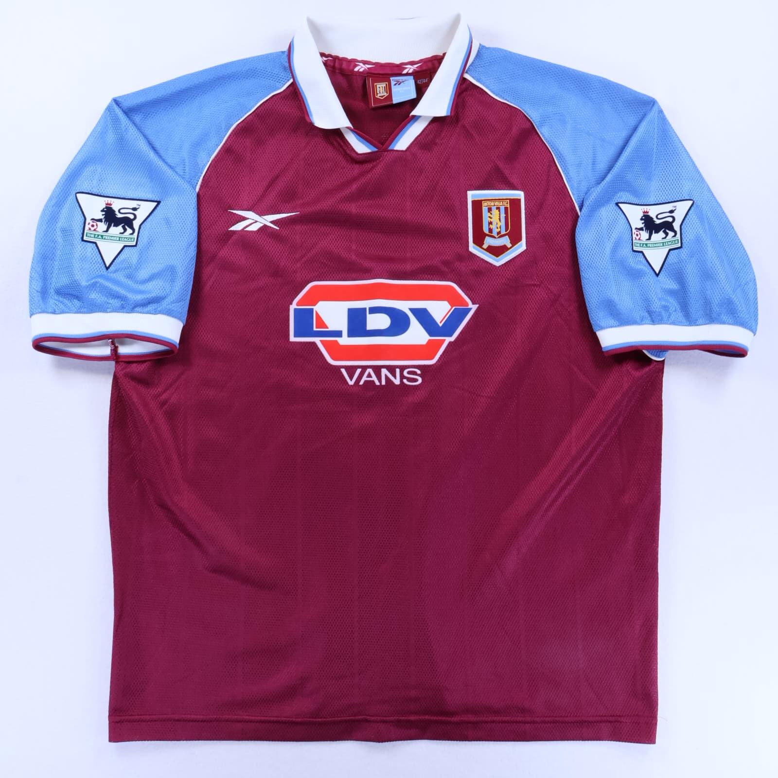 Aston Villa Barry #15 1998/99 Home Shirt - XL