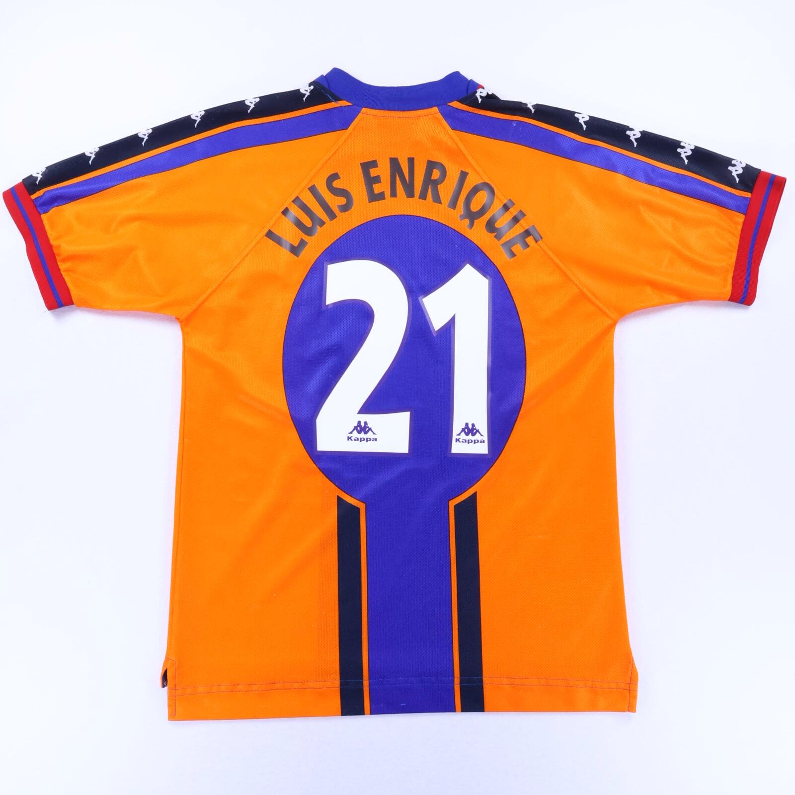 Barcelona Luis Enrique #21 1997/98 Away Shirt - L