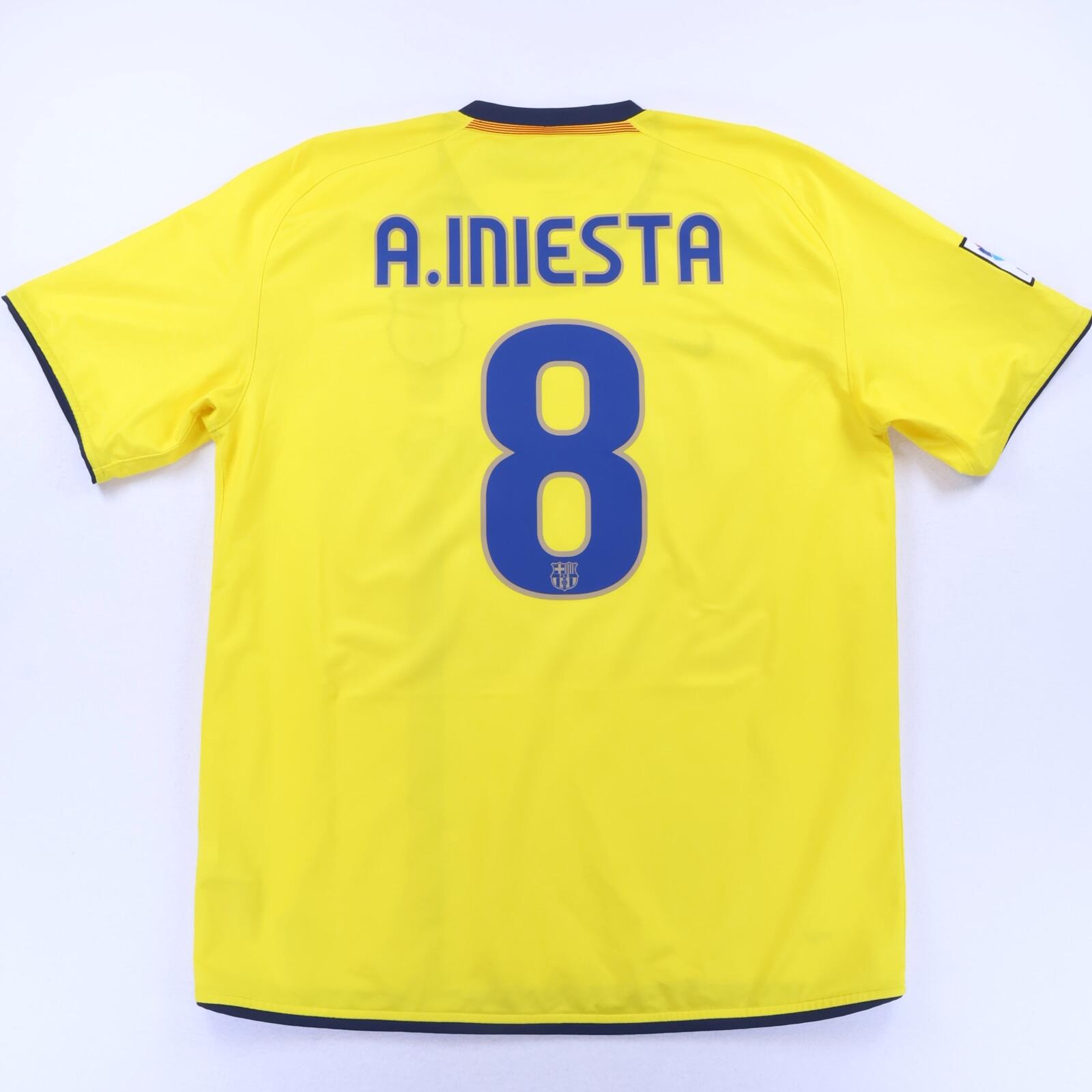 Barcelona A.Iniesta #8 2008/09 Away Shirt - XL