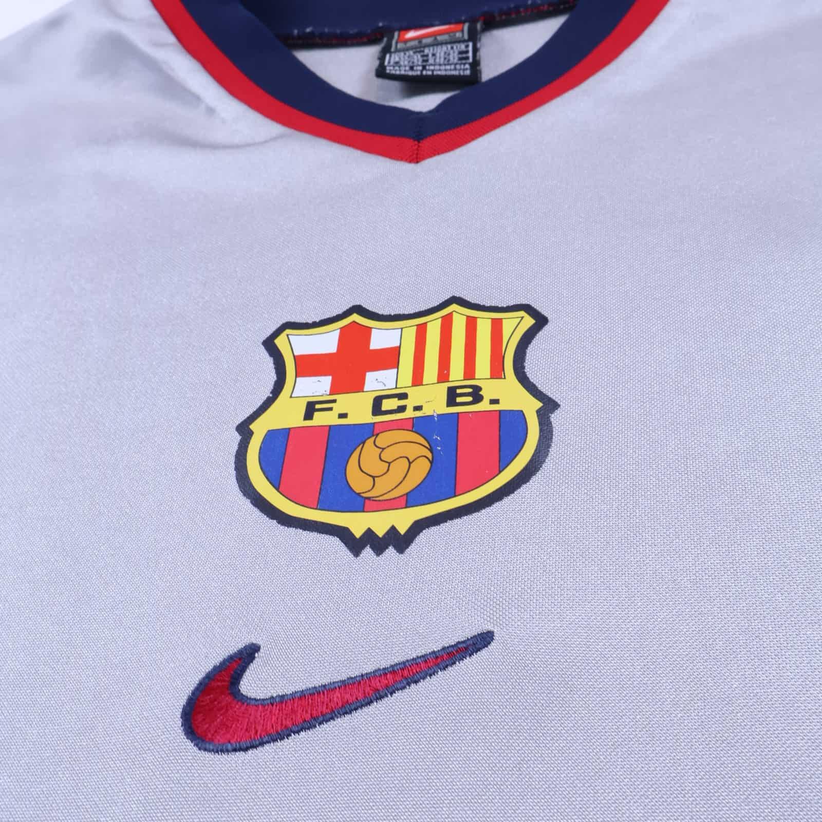 Barcelona Luis Enrique #21 1998/01 Away Shirt - M