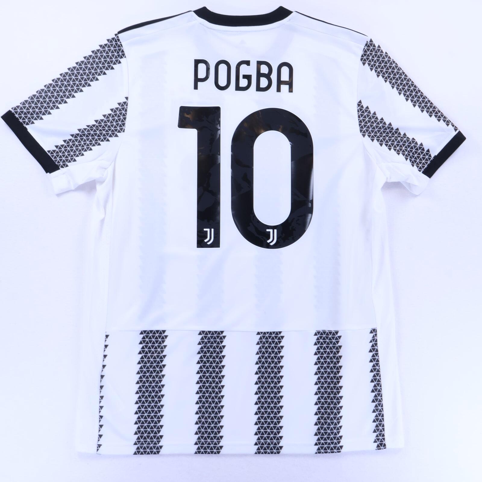 Juventus Pogba #10 2022/23 Home Shirt - L- FRONT
