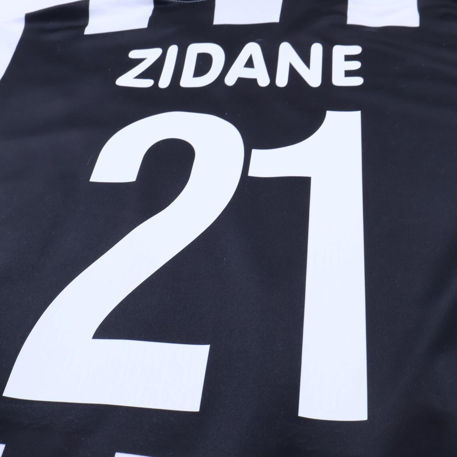 Juventus Zidane #21 2000/01 Home Shirt - L