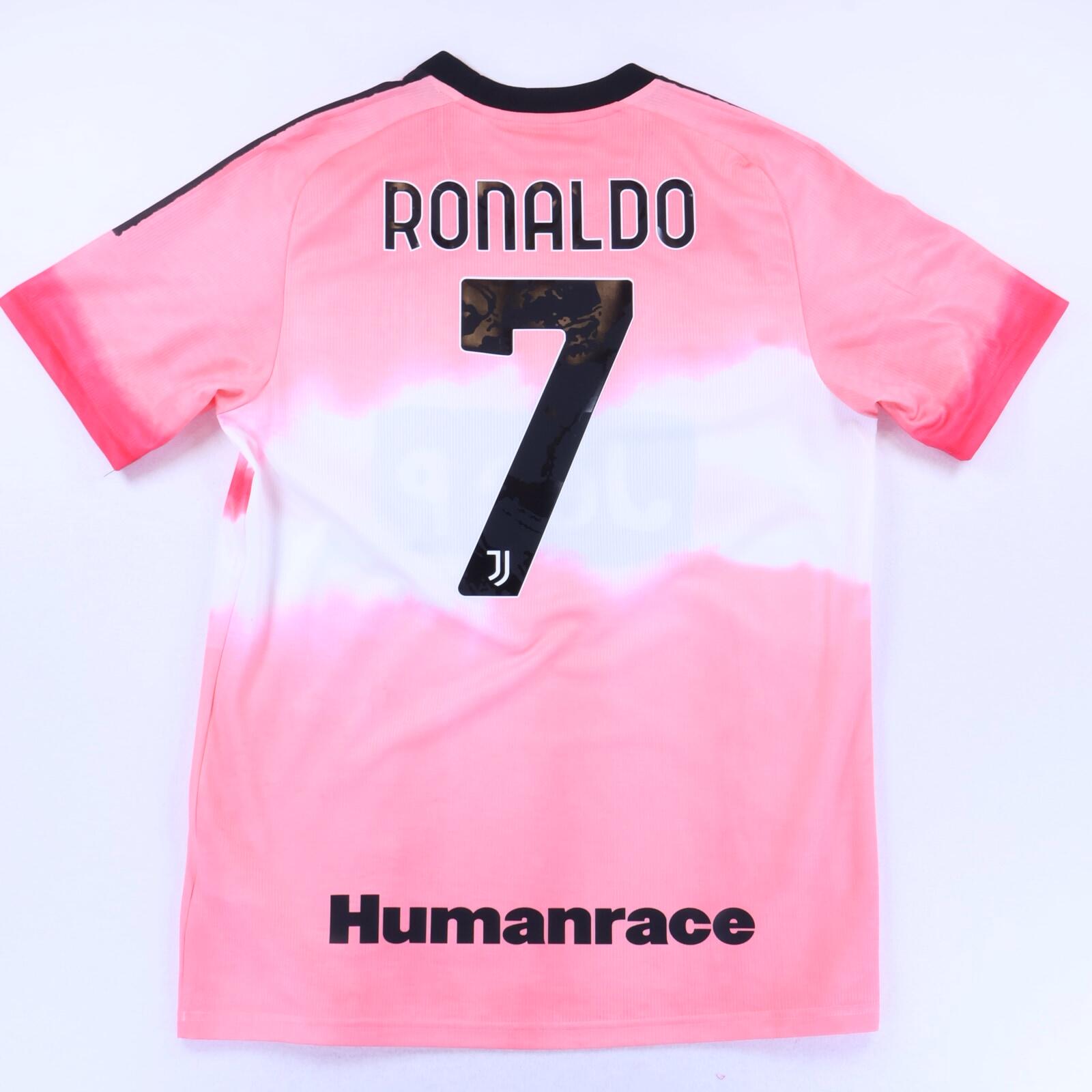 Juventus Ronaldo #7 2020/21 Special Edition - Human Race Shirt - M- FRONT