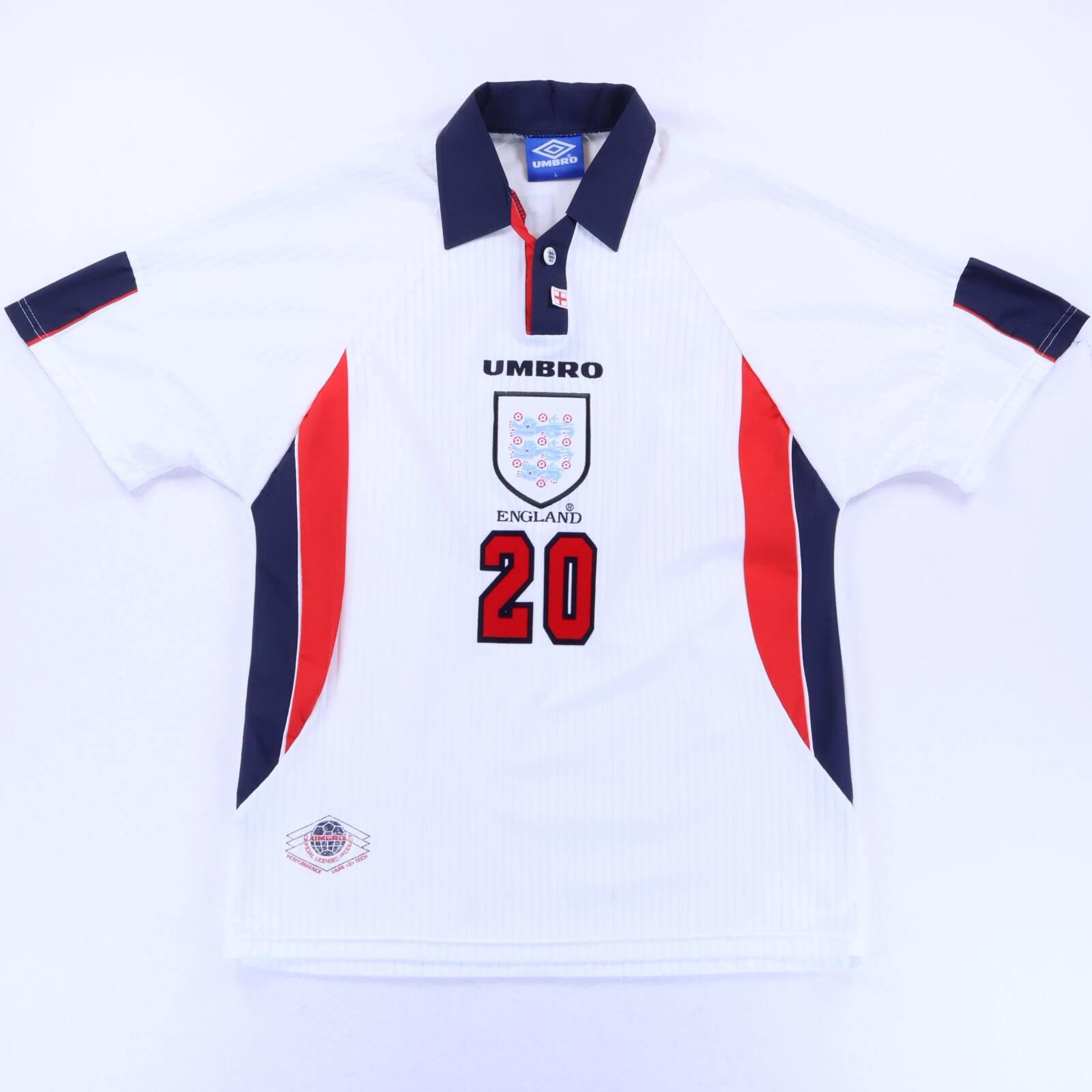 England Owen #20 1998/ Home Shirt - L
