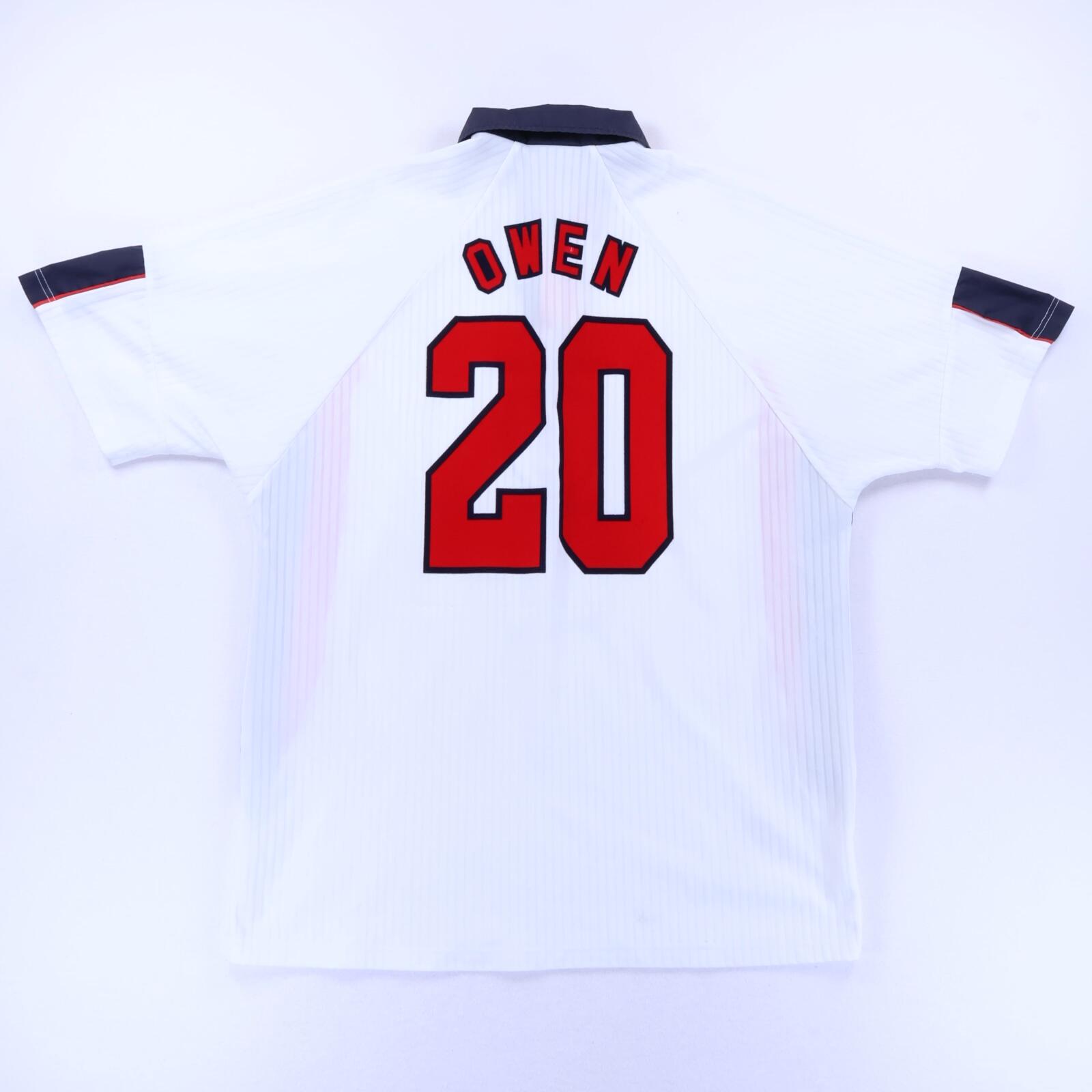 England Owen #20 1997/99 Home Shirt - XL