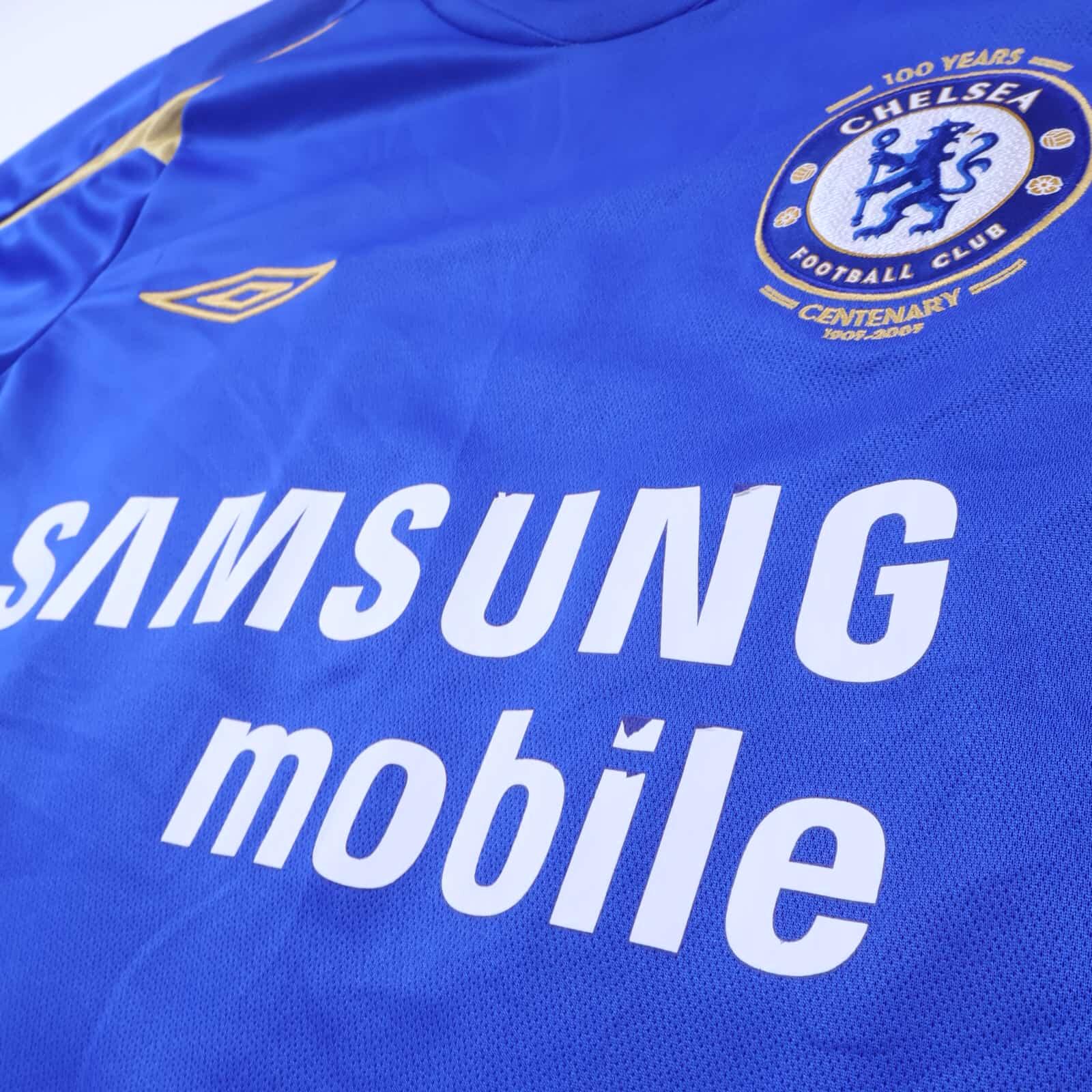 Chelsea Robben #16 2005/06 Home Shirt - S