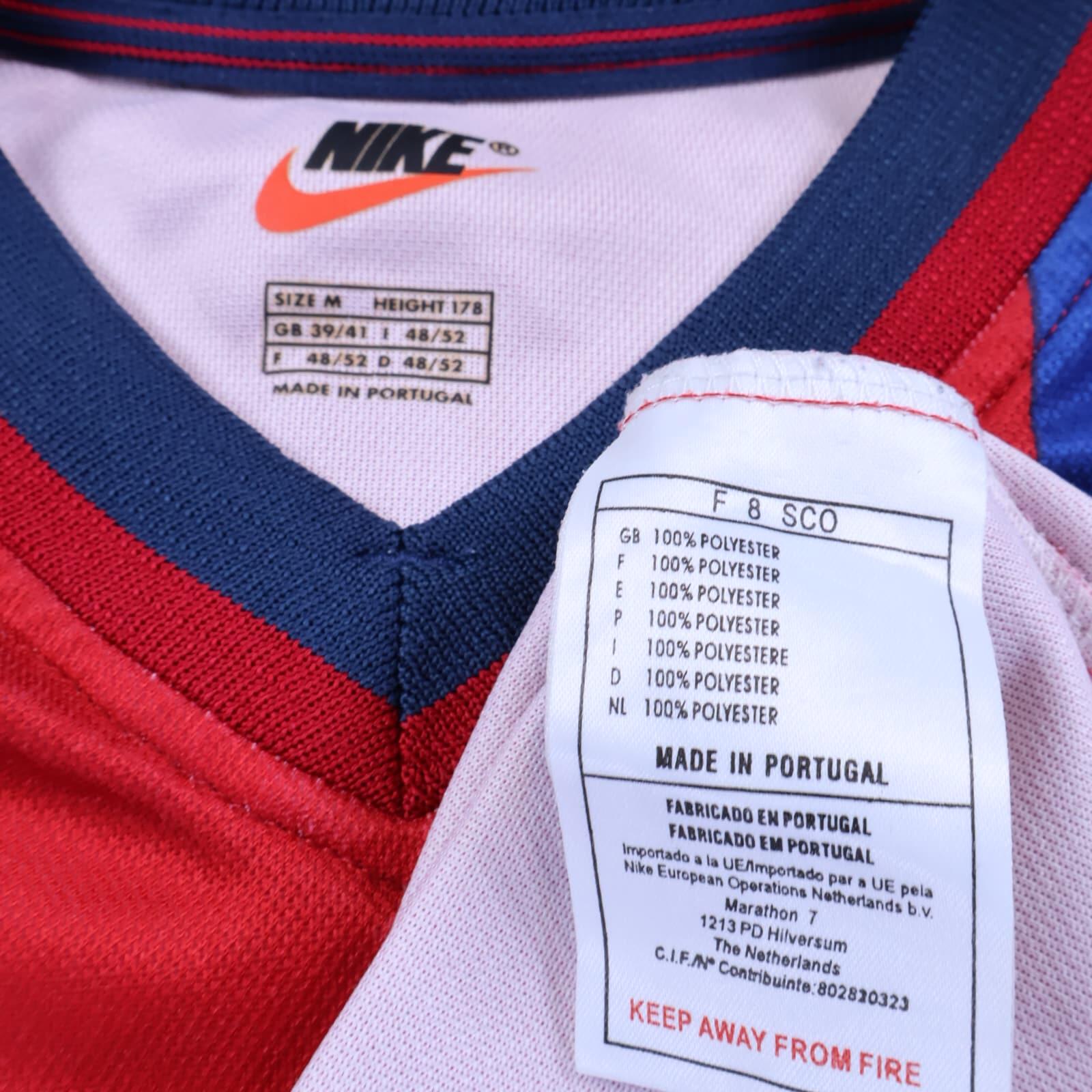 Barcelona Figo #7 1998/99 Home Shirt - M