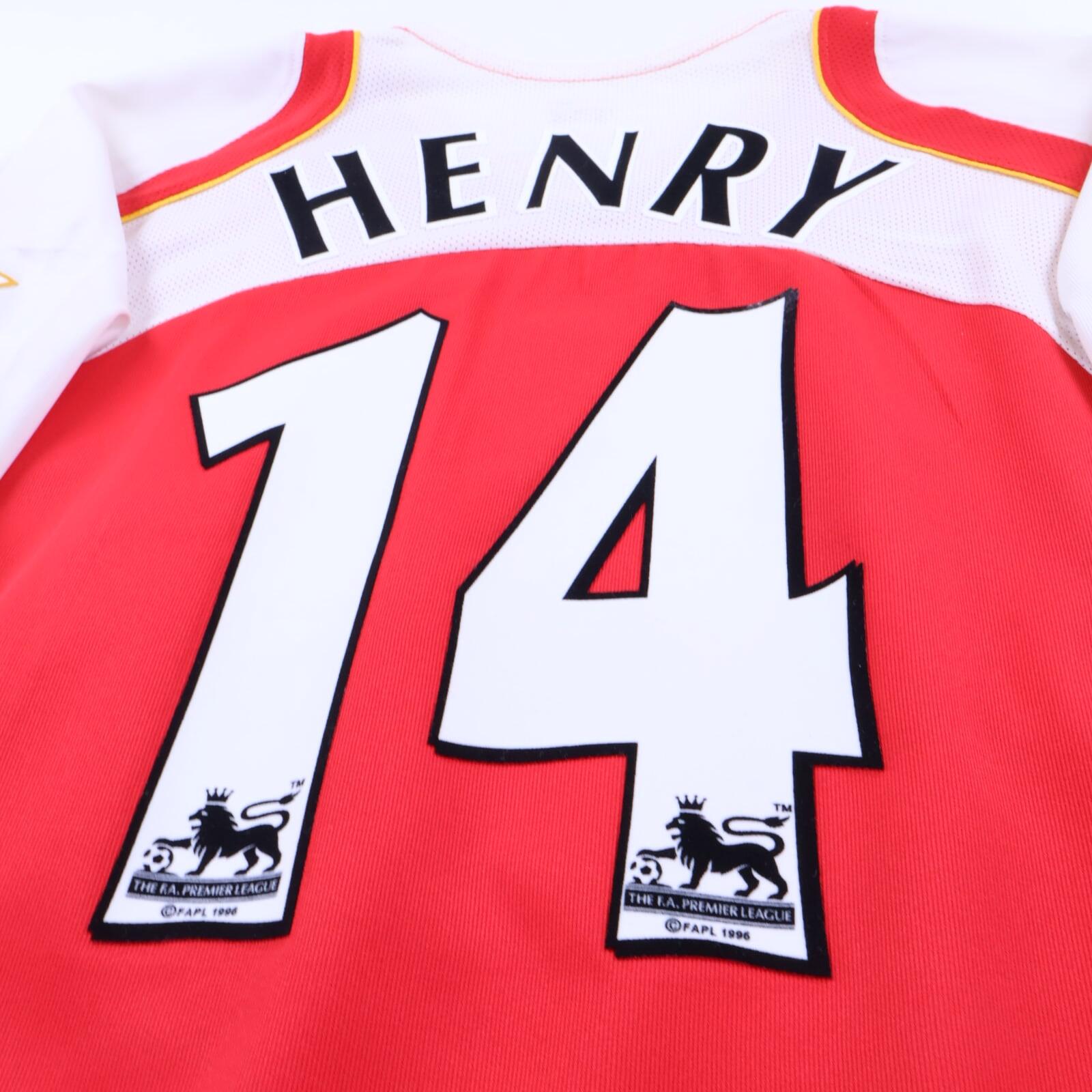 Arsenal Henry #14 2004/05 Home Full Kit - XL