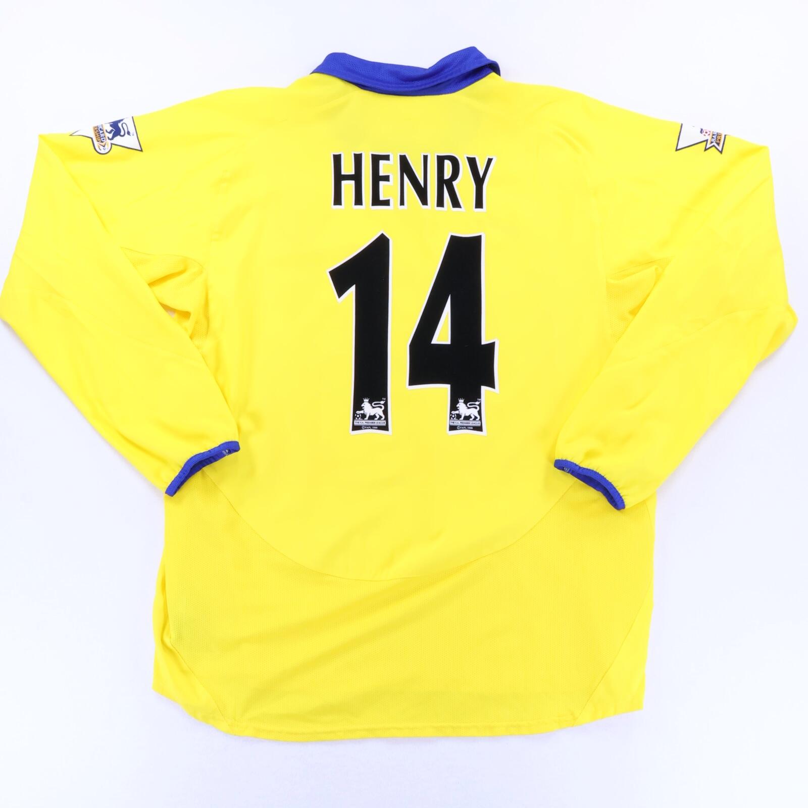Arsenal Henry #14 2003/04 Away Shirt - XL