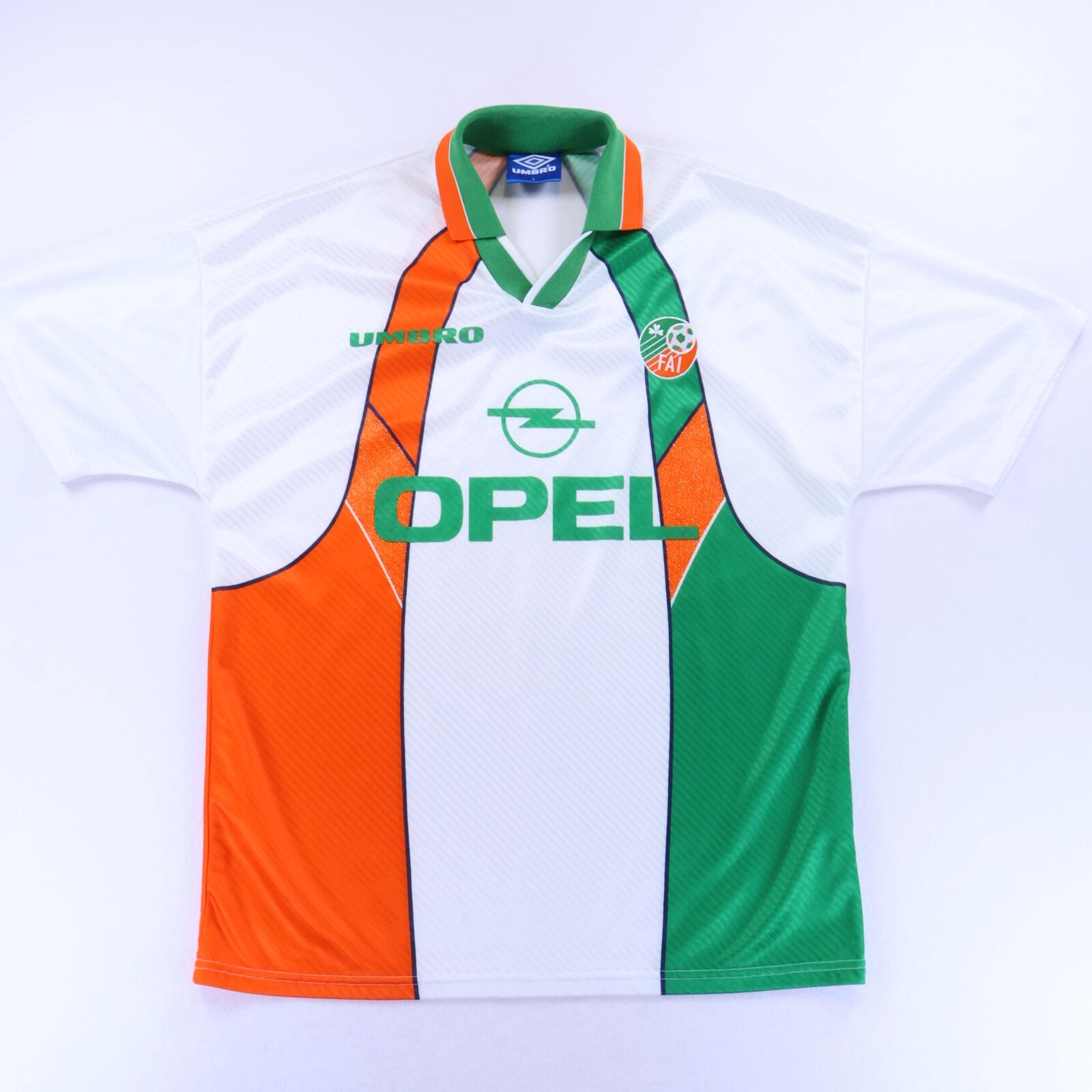 Republic Of Ireland 1994/96 Away Shirt - L- FRONT