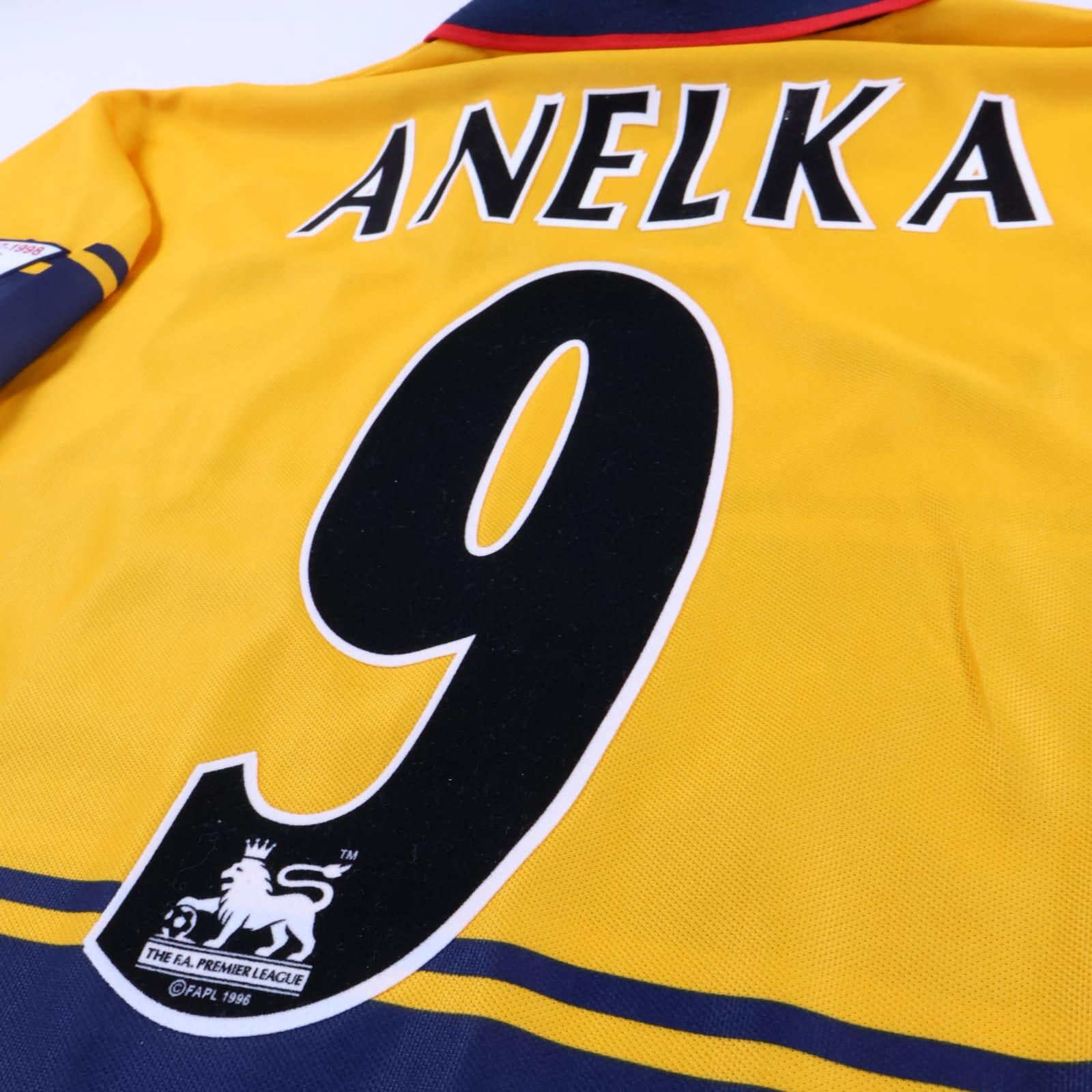Arsenal Anelka #9 1997/99 Away Shirt - M